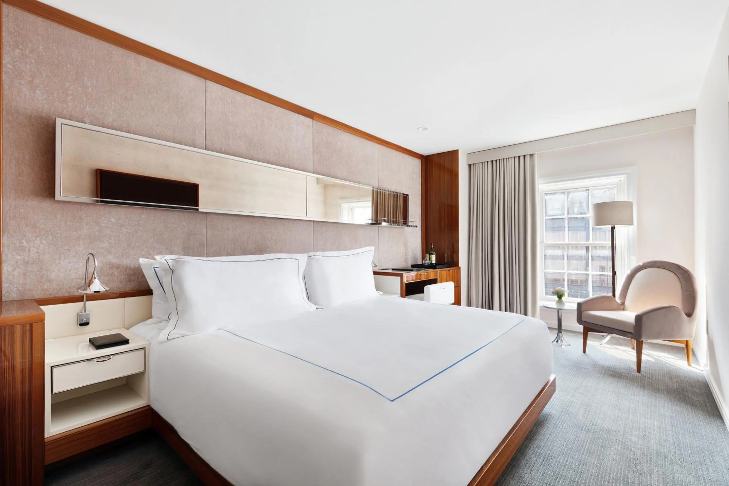 Bed in 33 Hotel, New York City, Seaport