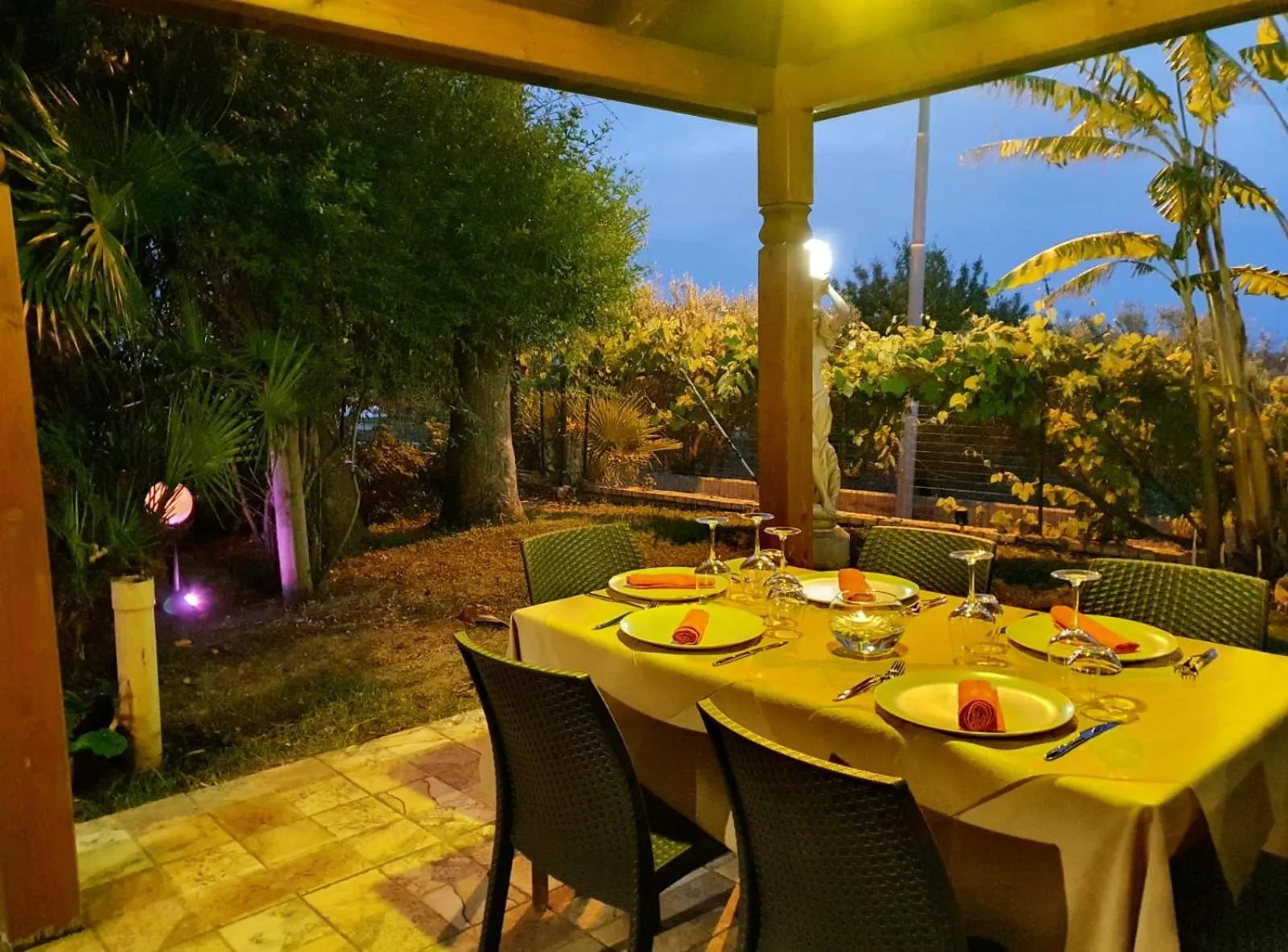 Garden in Hotel Ristorante L'Orizzonte