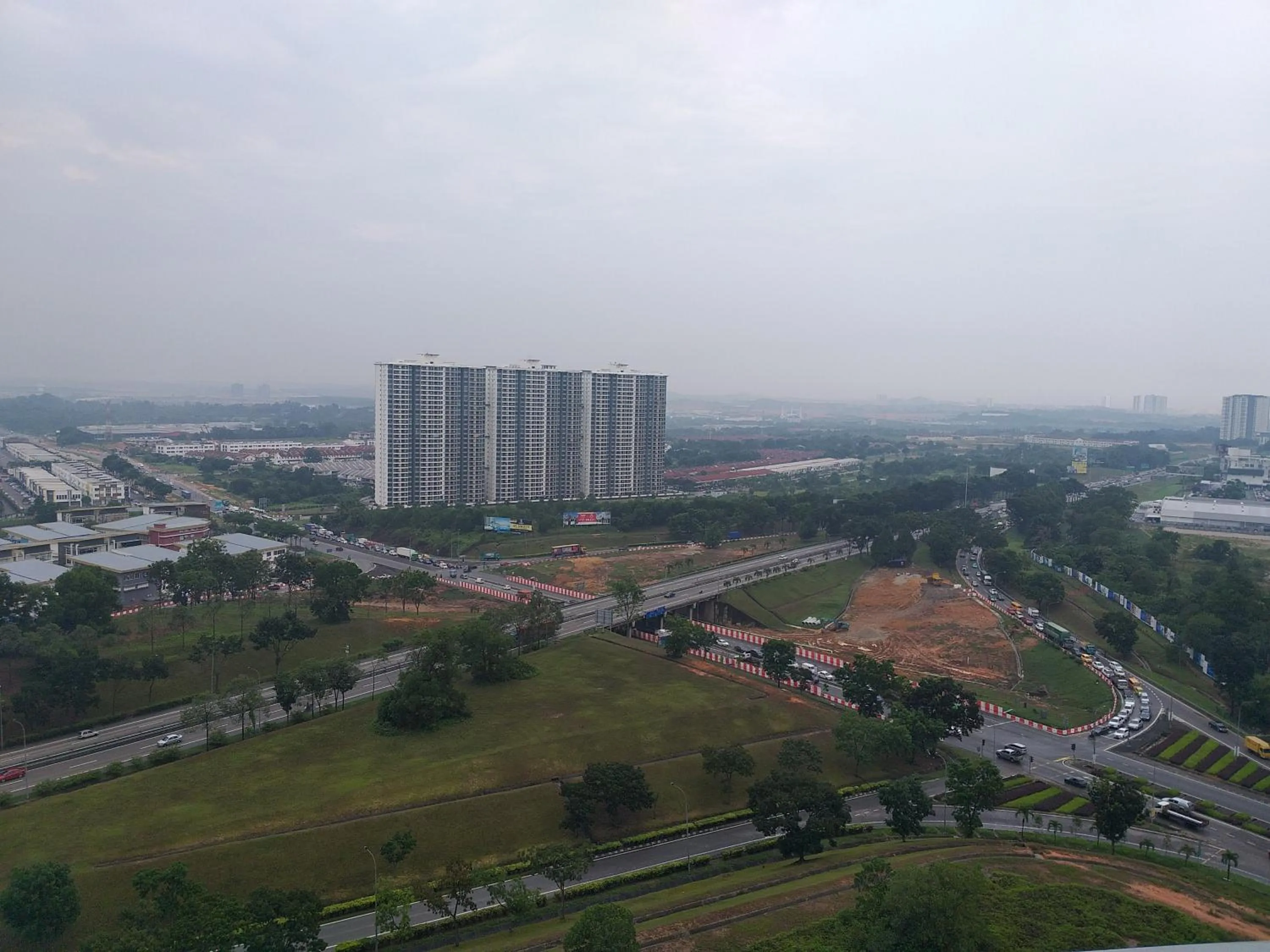 City view in D Summit Cozy Homestay