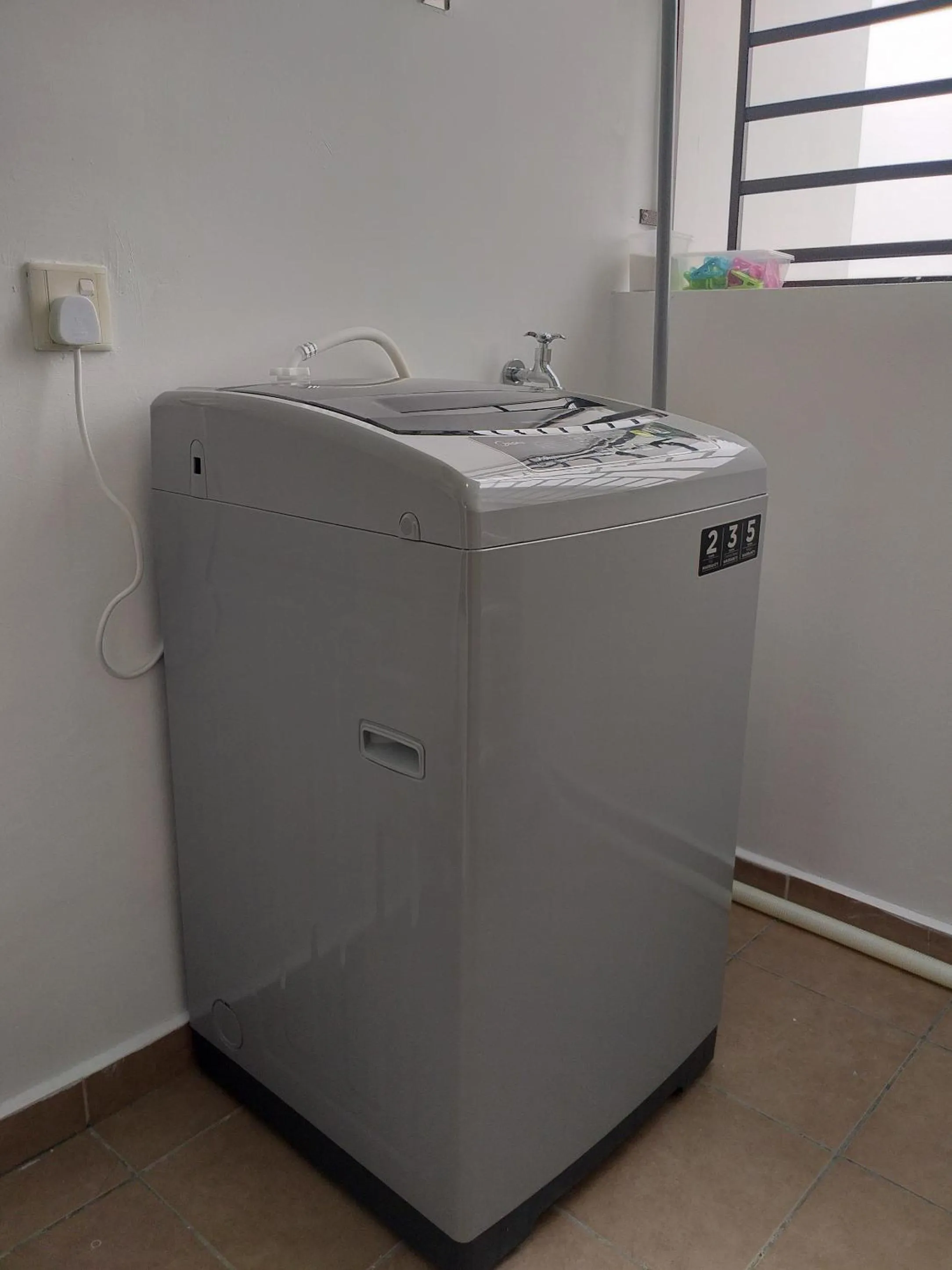 washing machine in D Summit Cozy Homestay