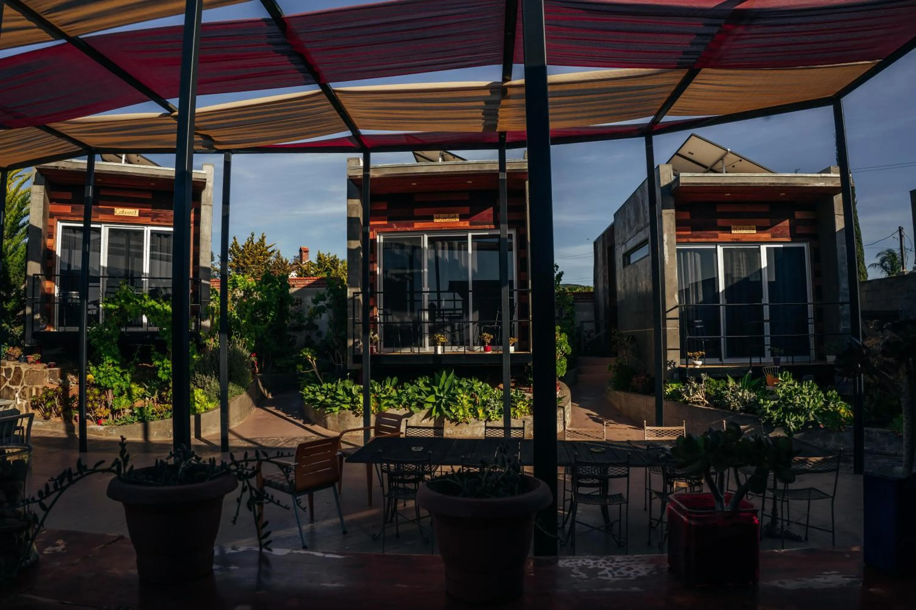 Patio in Entre Vides Valle de Guadalupe