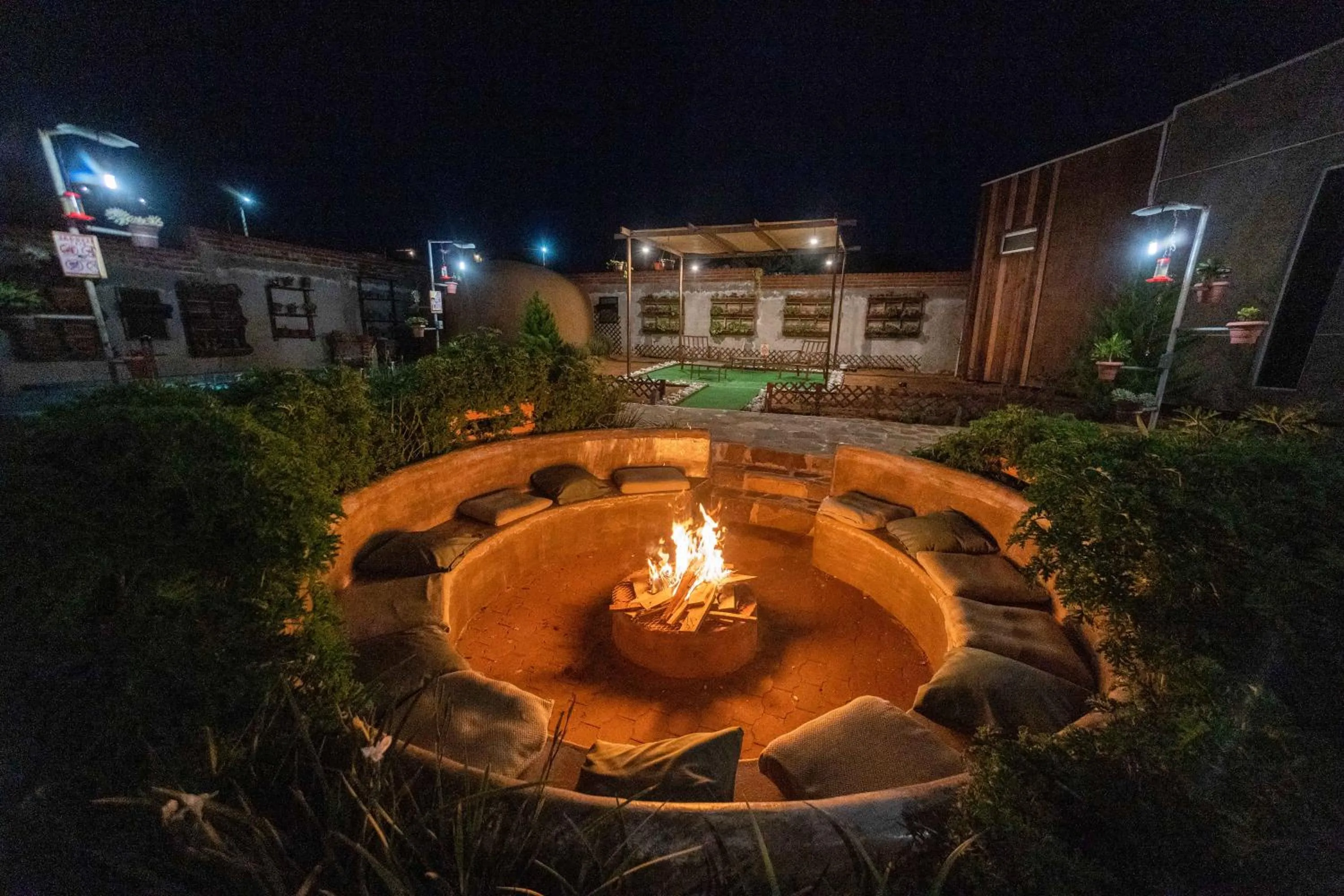 Patio in Entre Vides Valle de Guadalupe