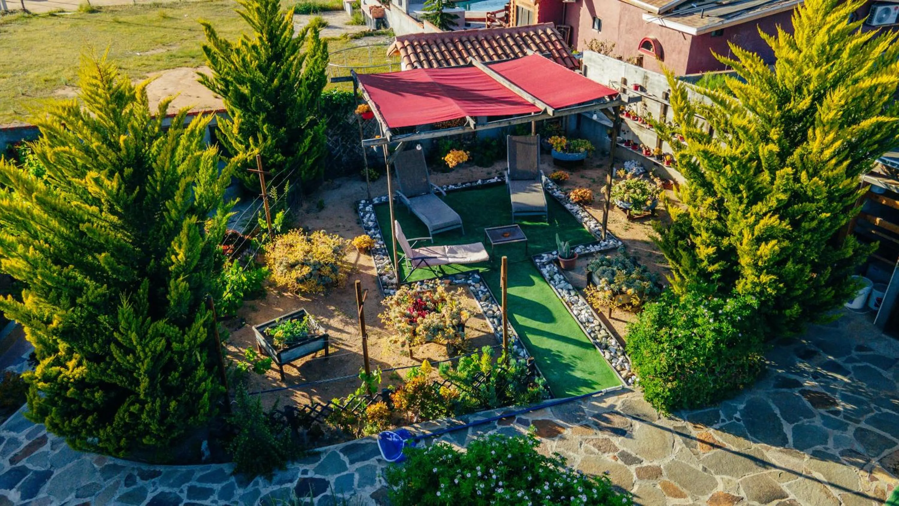 Bird's eye view in Entre Vides Valle de Guadalupe