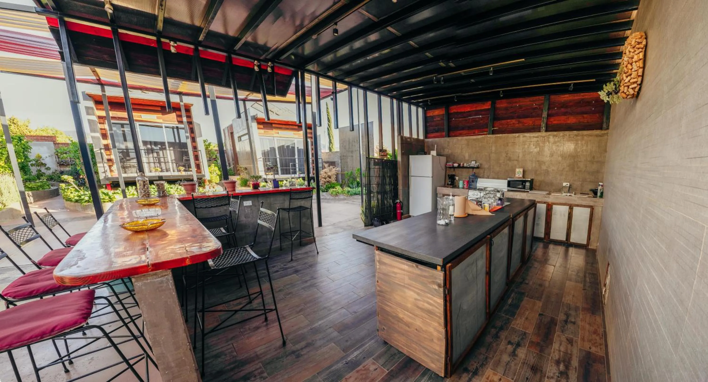 Kitchen or kitchenette in Entre Vides Valle de Guadalupe