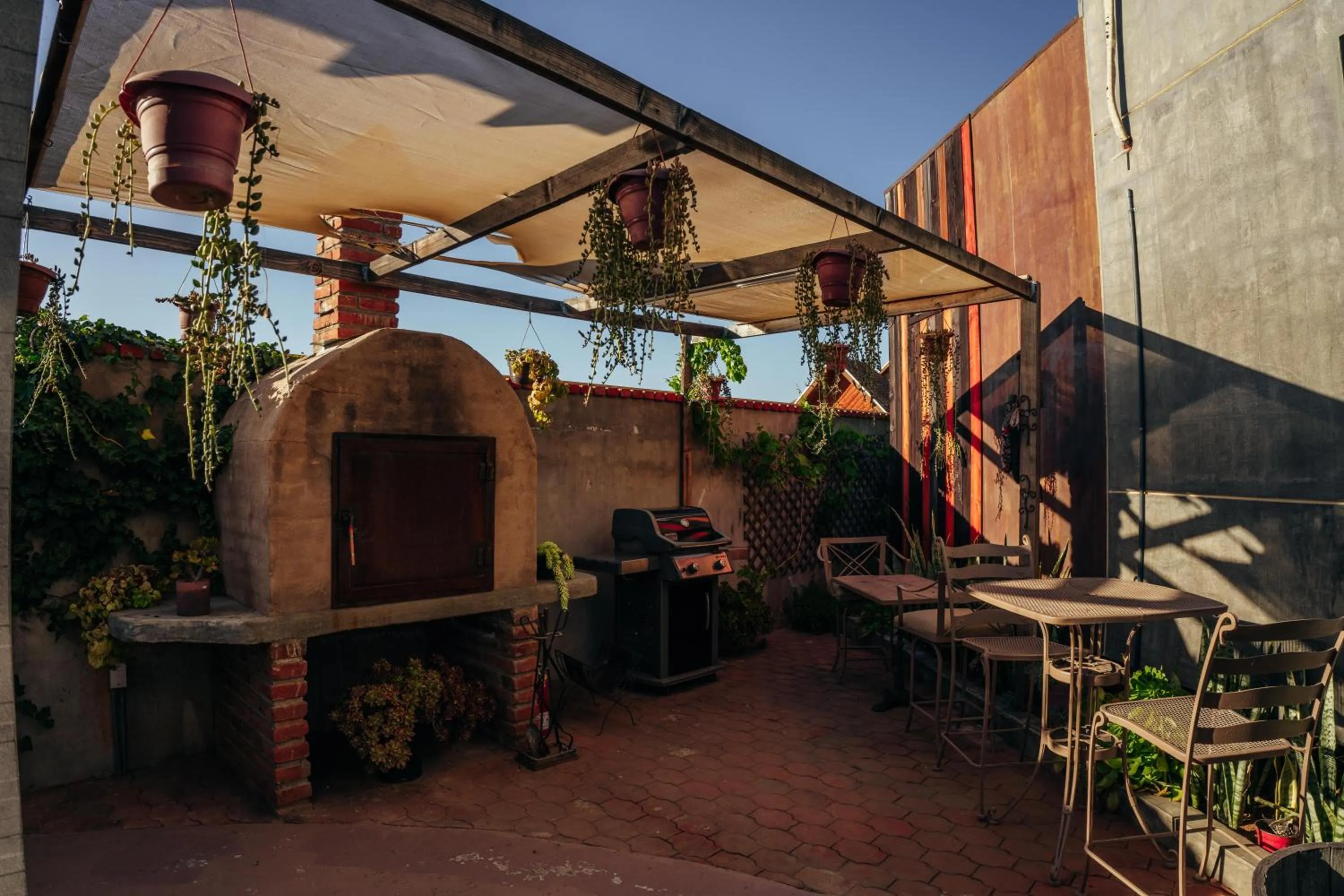 Patio in Entre Vides Valle de Guadalupe