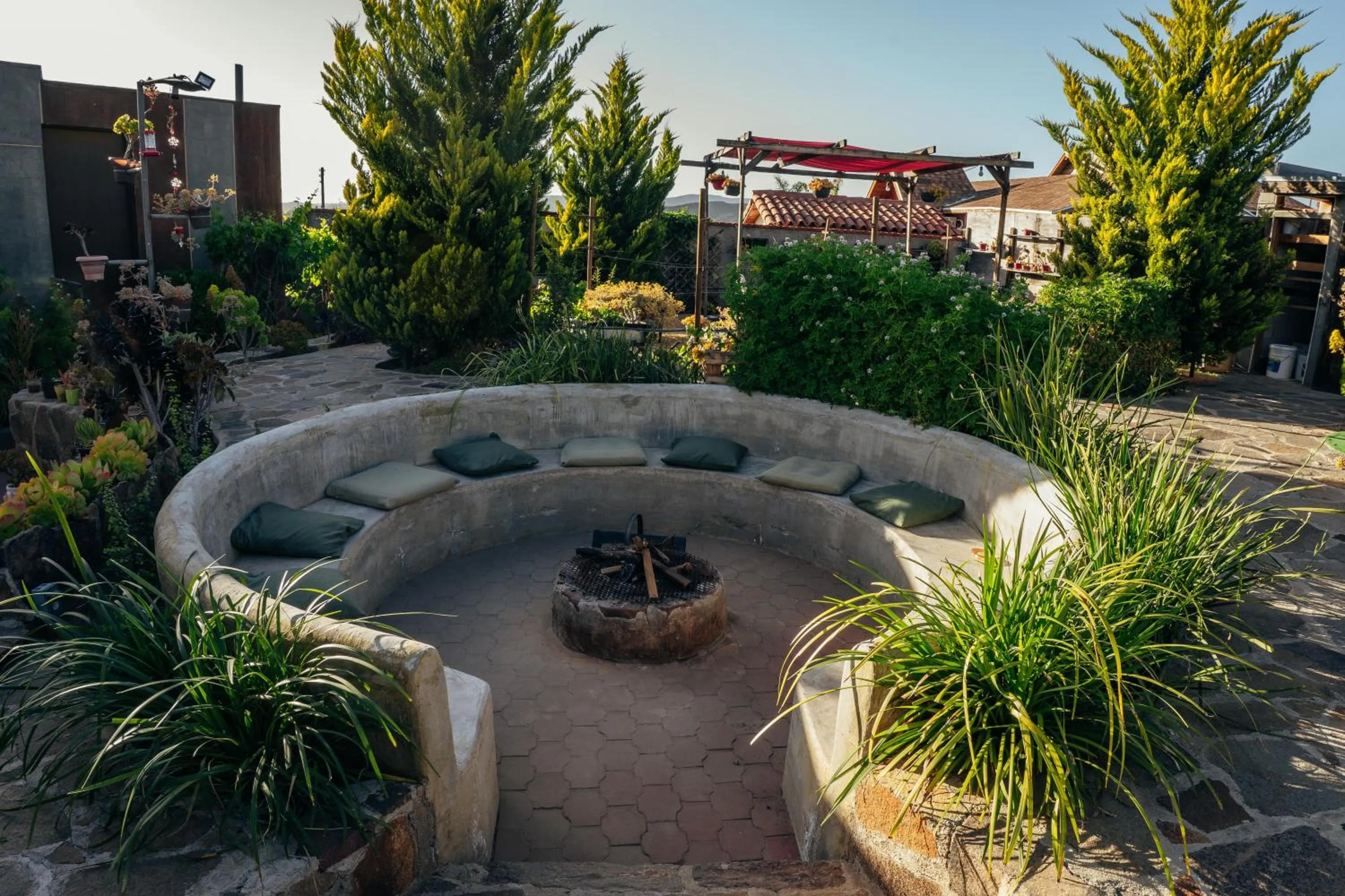 Patio in Entre Vides Valle de Guadalupe