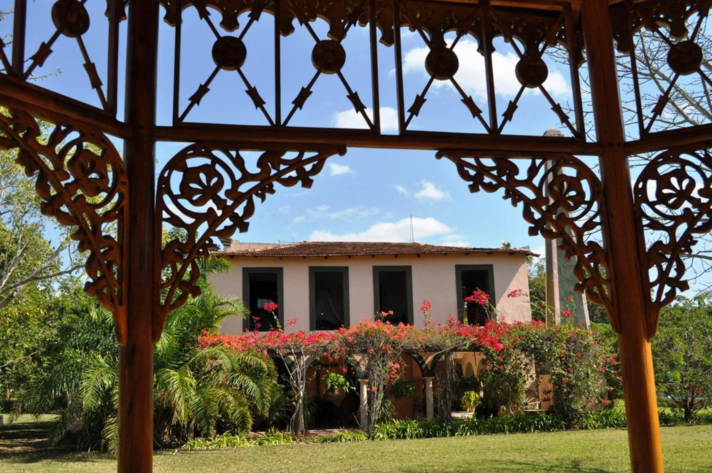 Facade/entrance in Hacienda San Francisco Tzacalha