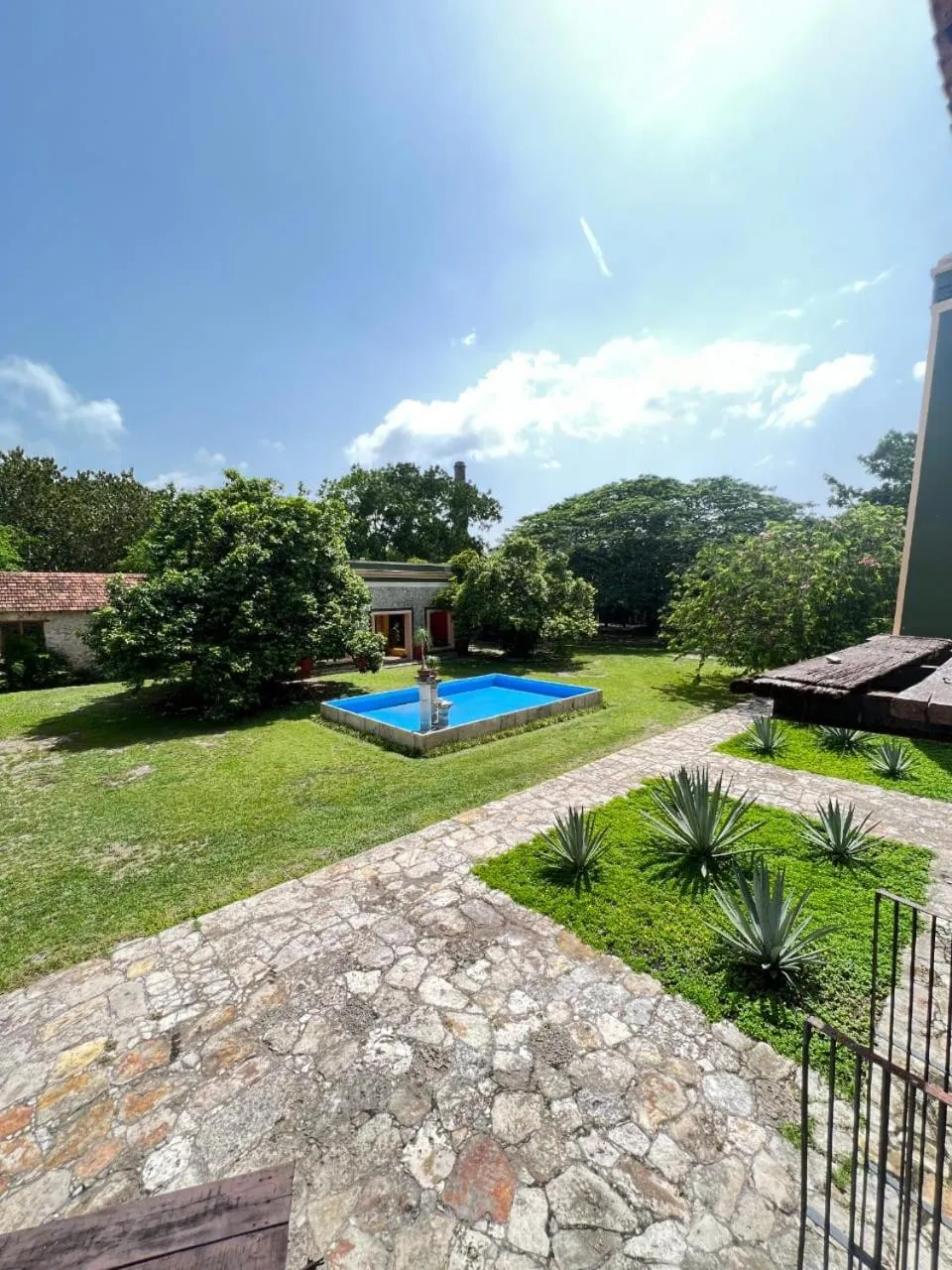 Natural landscape in Hacienda San Francisco Tzacalha