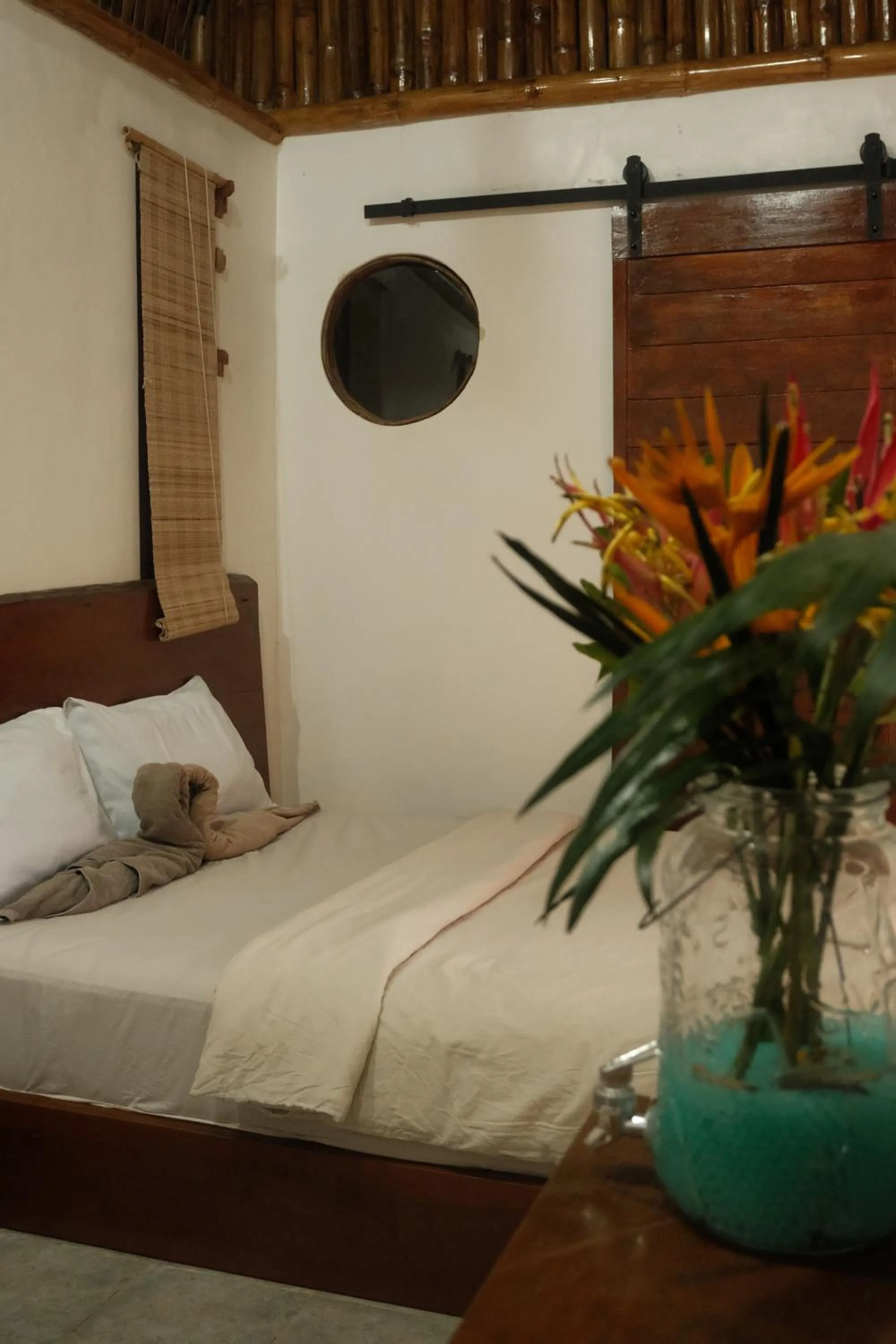 Bed in Cocovana Beach Resort