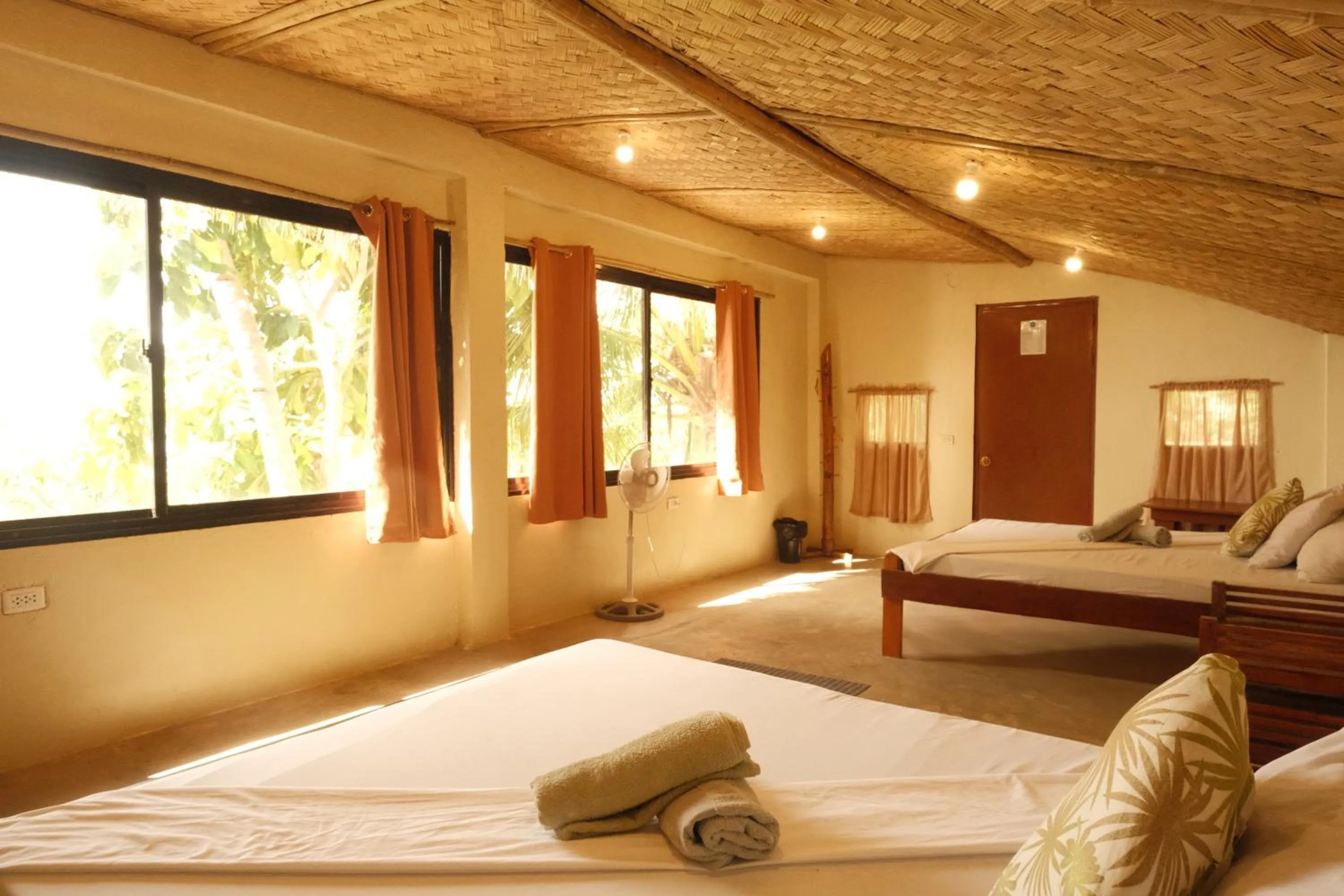 Bed in Cocovana Beach Resort