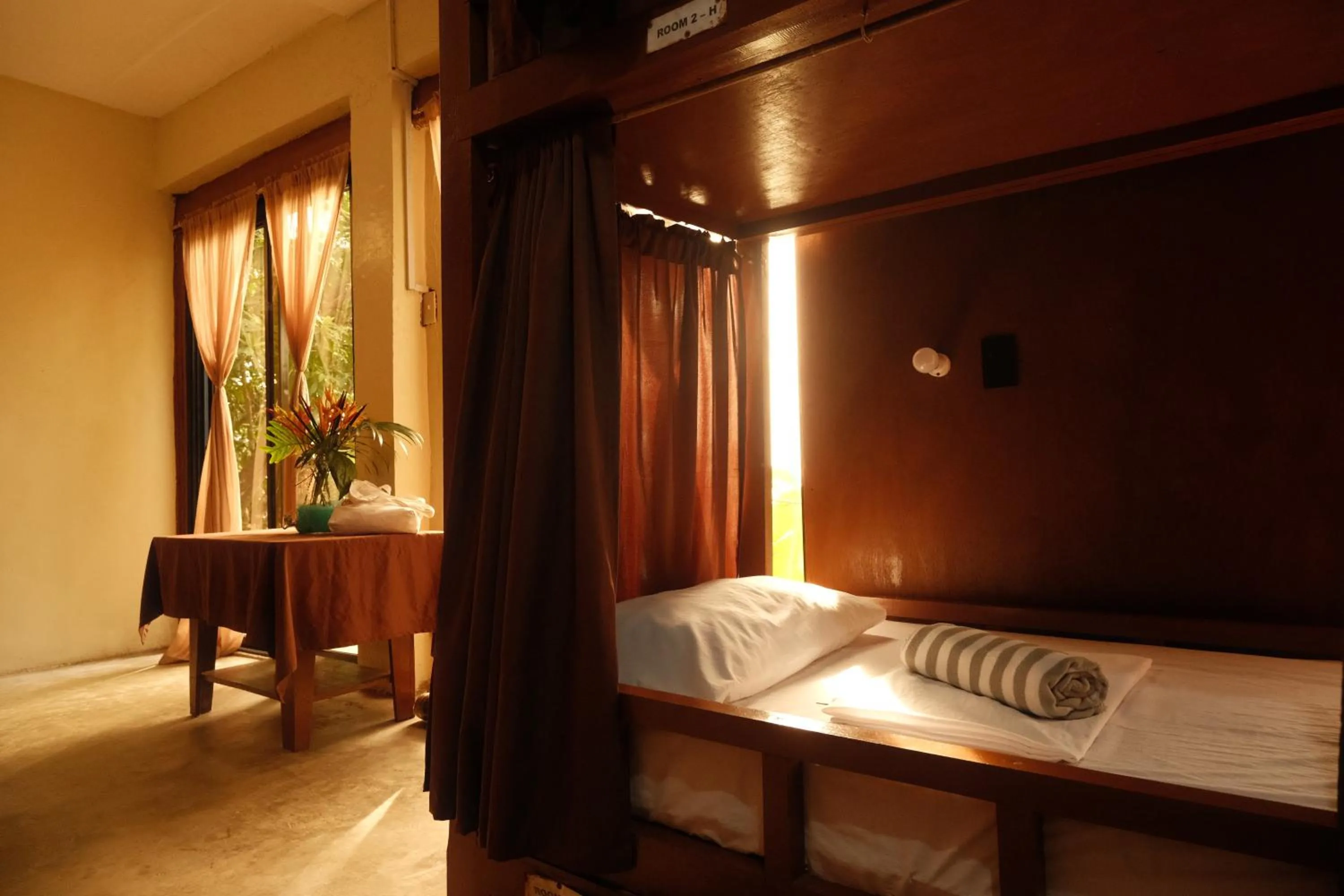 Bed in Cocovana Beach Resort