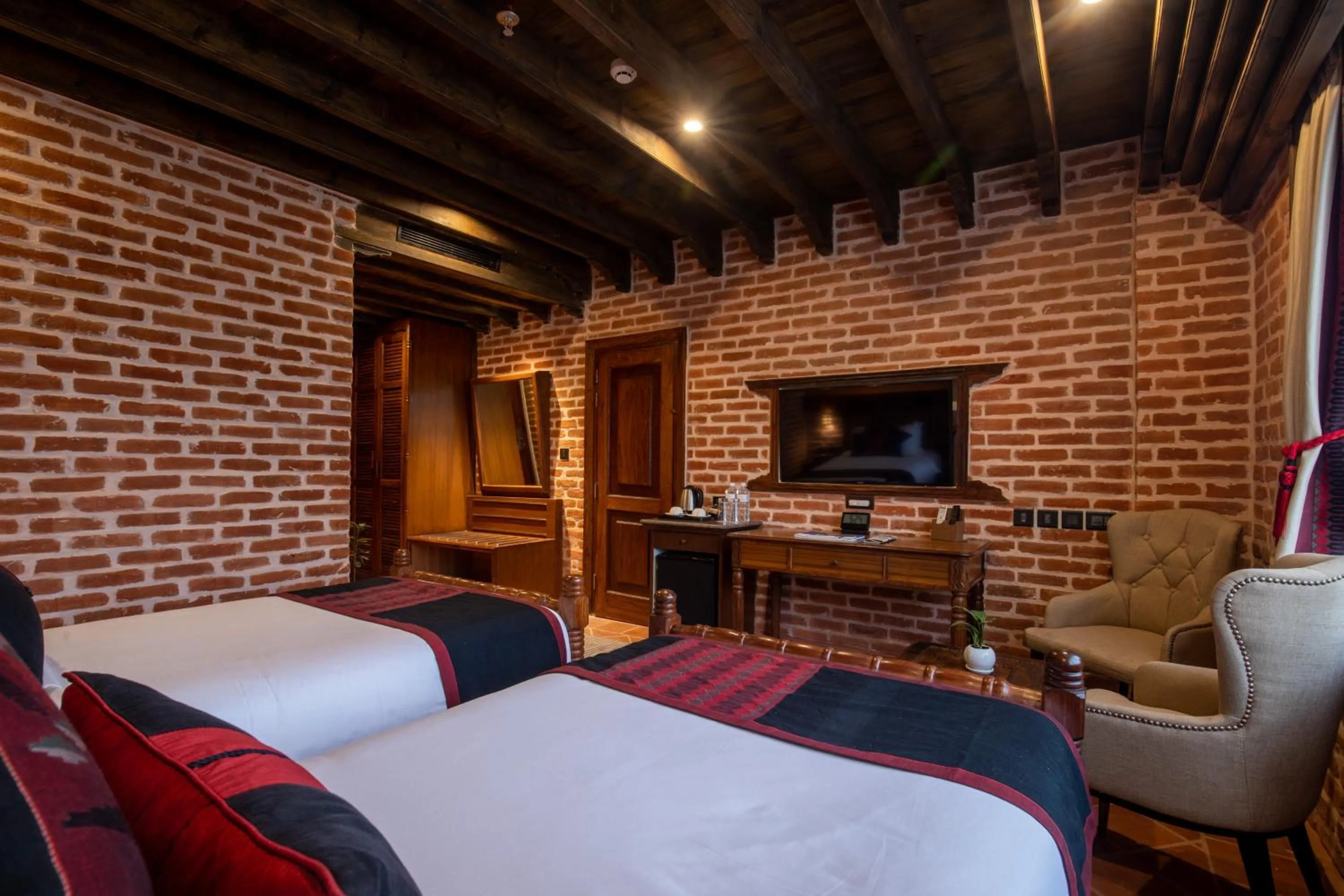 Bed in Basera Boutique Hotel - Boutique escape in heart of Kathmandu