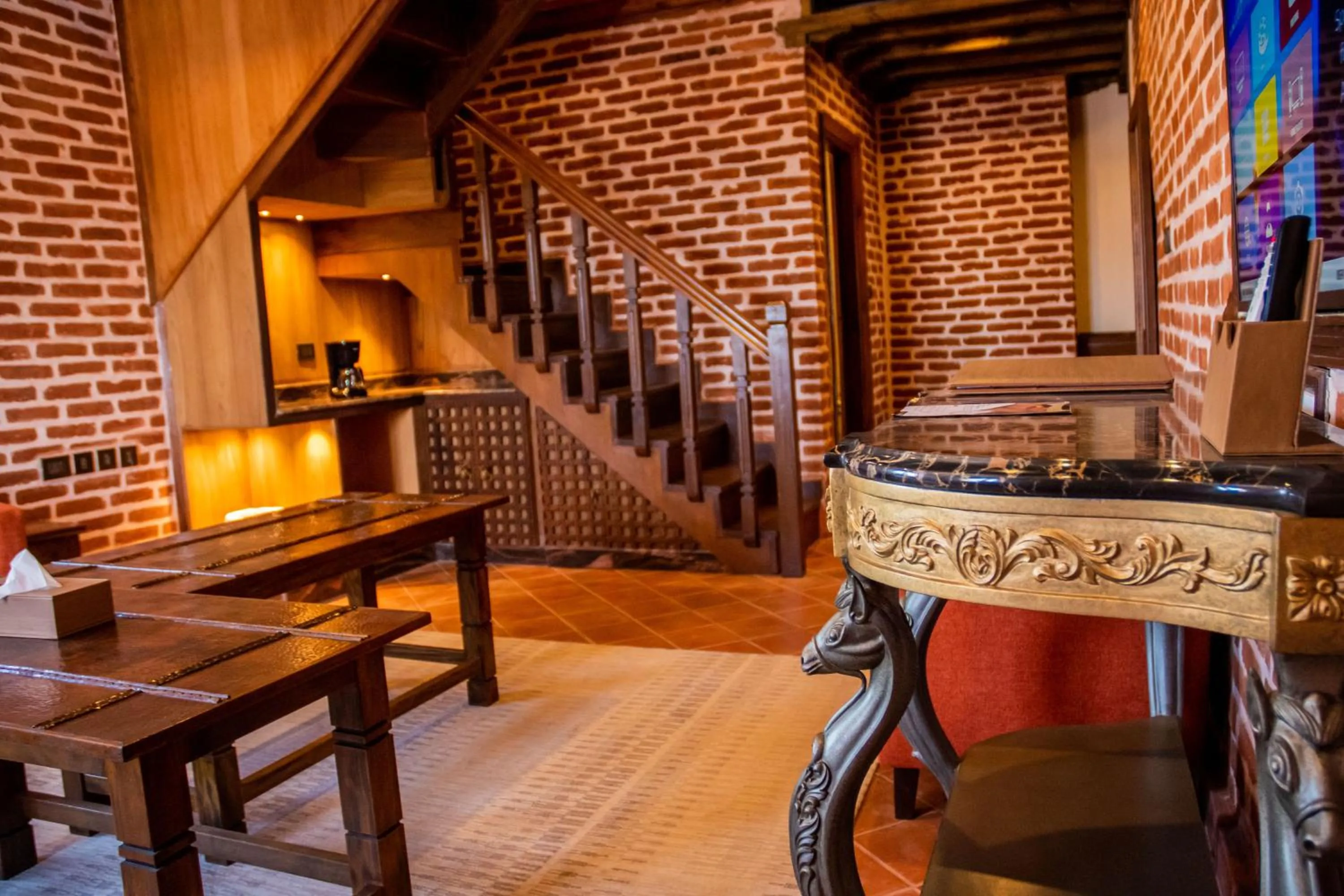 Living room in Basera Boutique Hotel - Boutique escape in heart of Kathmandu