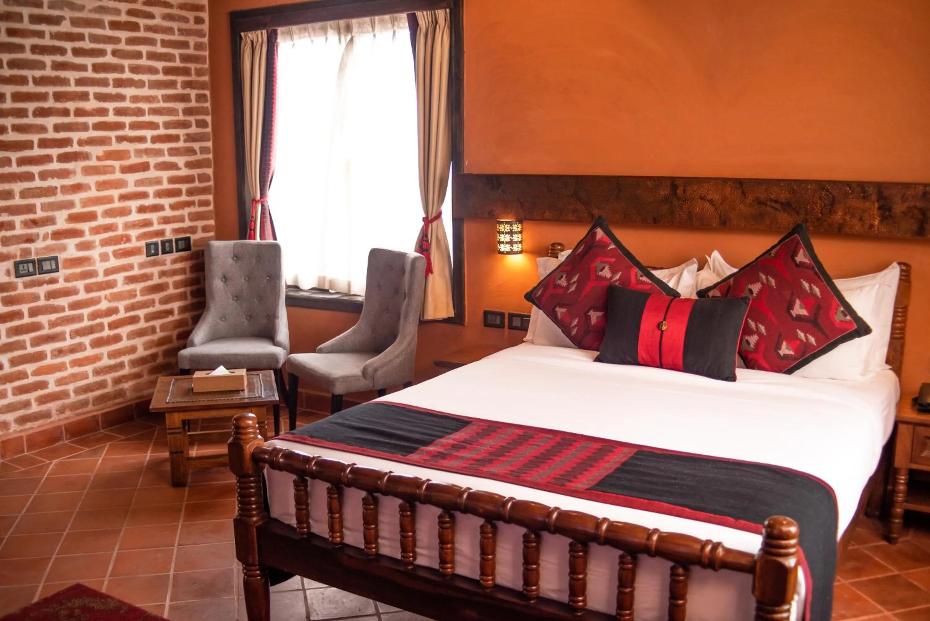 Bed in Basera Boutique Hotel - Boutique escape in heart of Kathmandu
