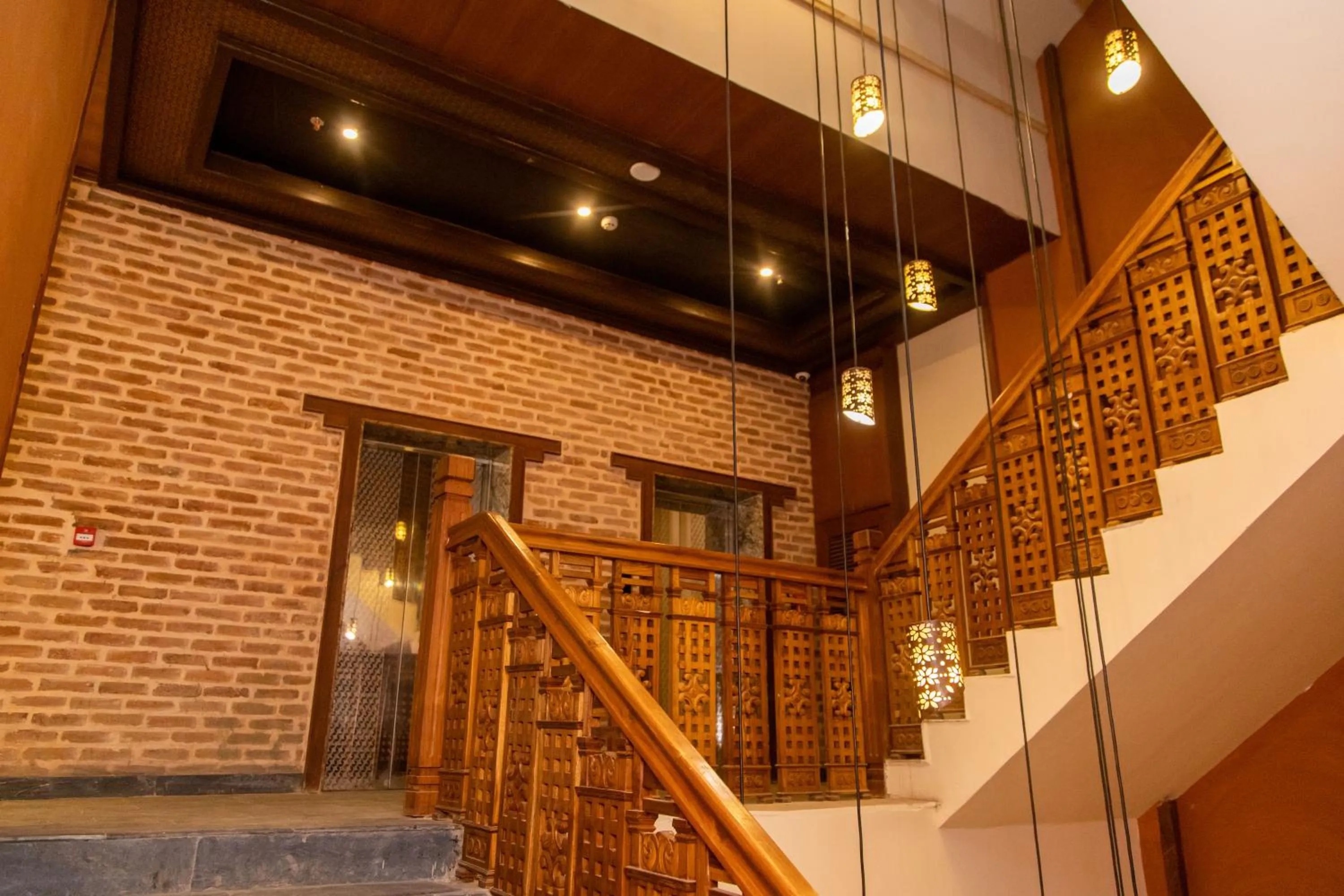 Decorative detail in Basera Boutique Hotel - Boutique escape in heart of Kathmandu