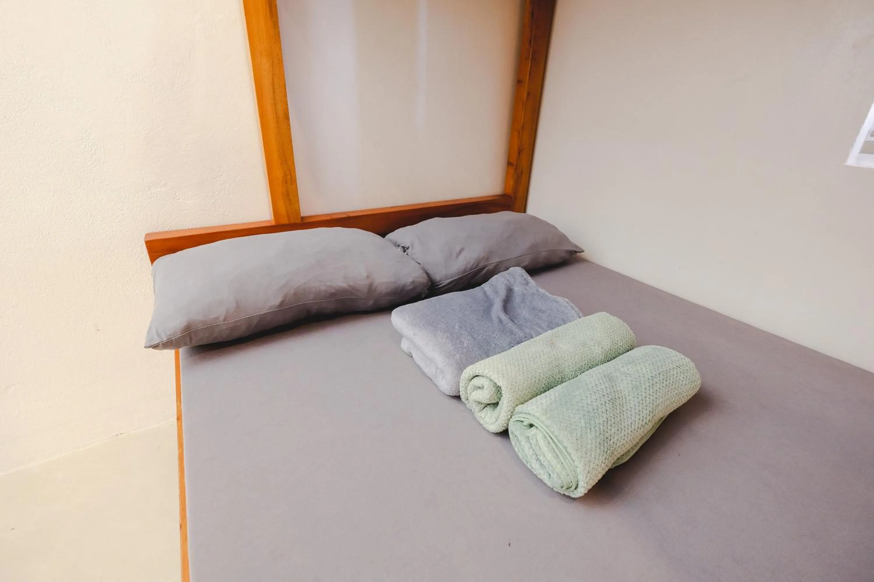 Bed in Monaliza Surf Resort La Union