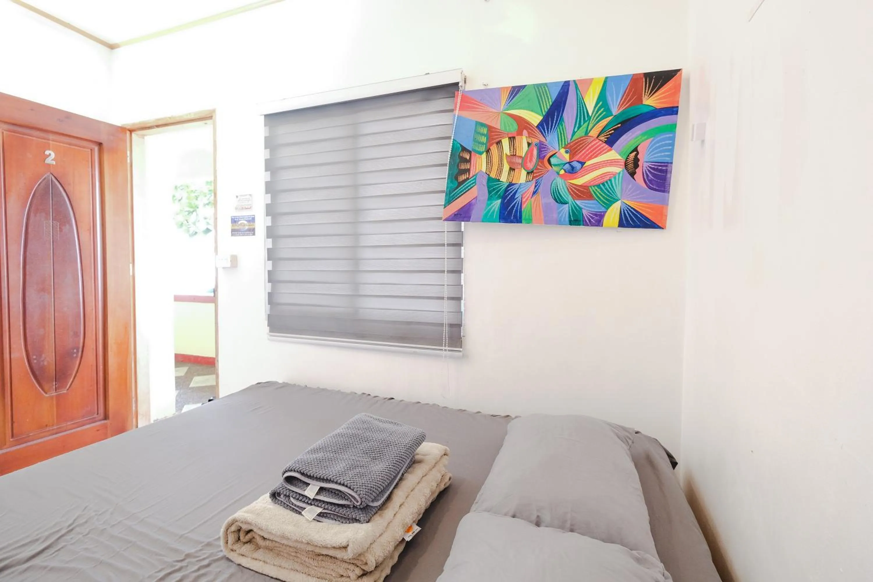 Bed in Monaliza Surf Resort La Union