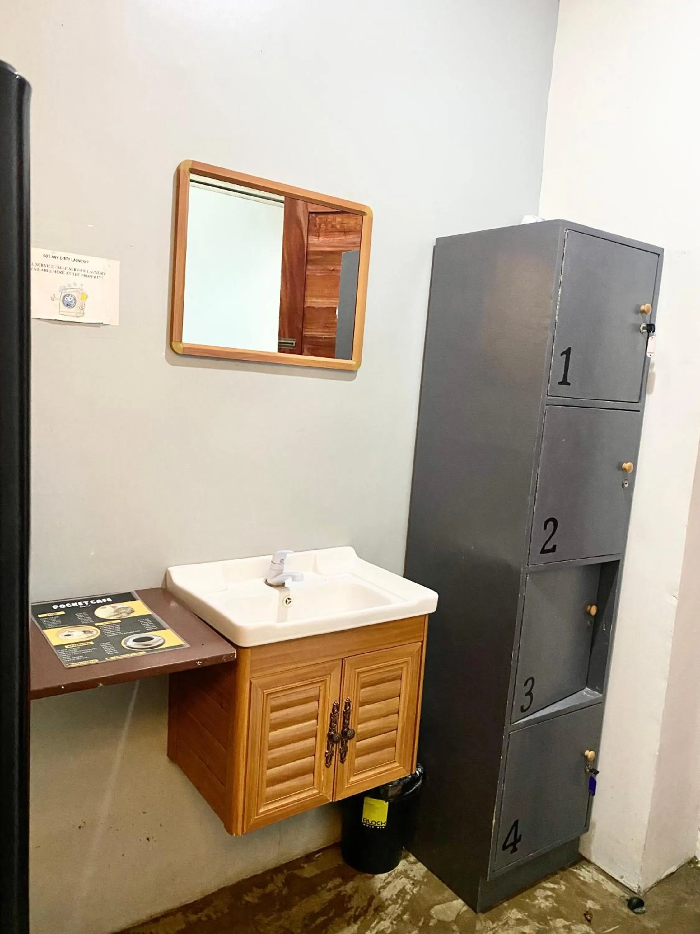 wardrobe in The Pocket Hotel