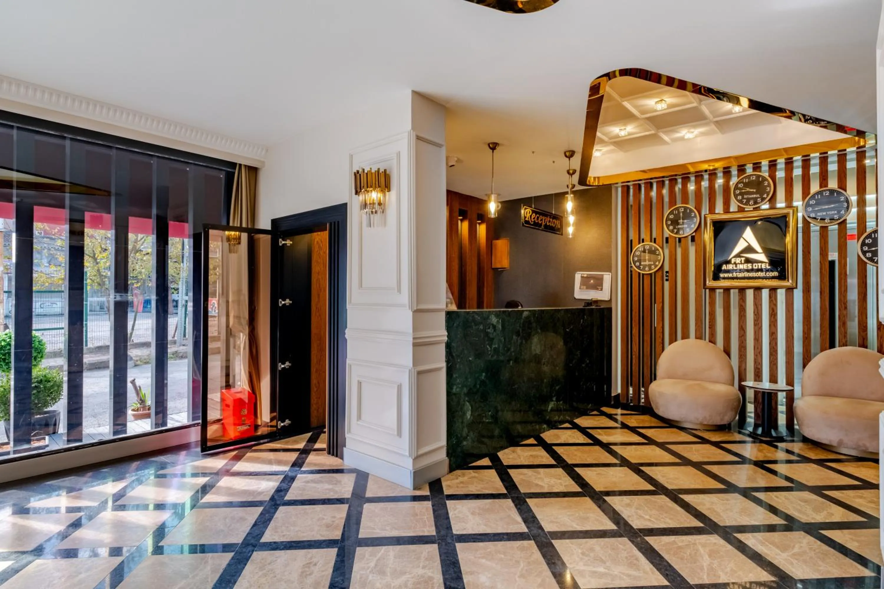 Lobby or reception in Frt Airlines Hotel - Istanbul Airport