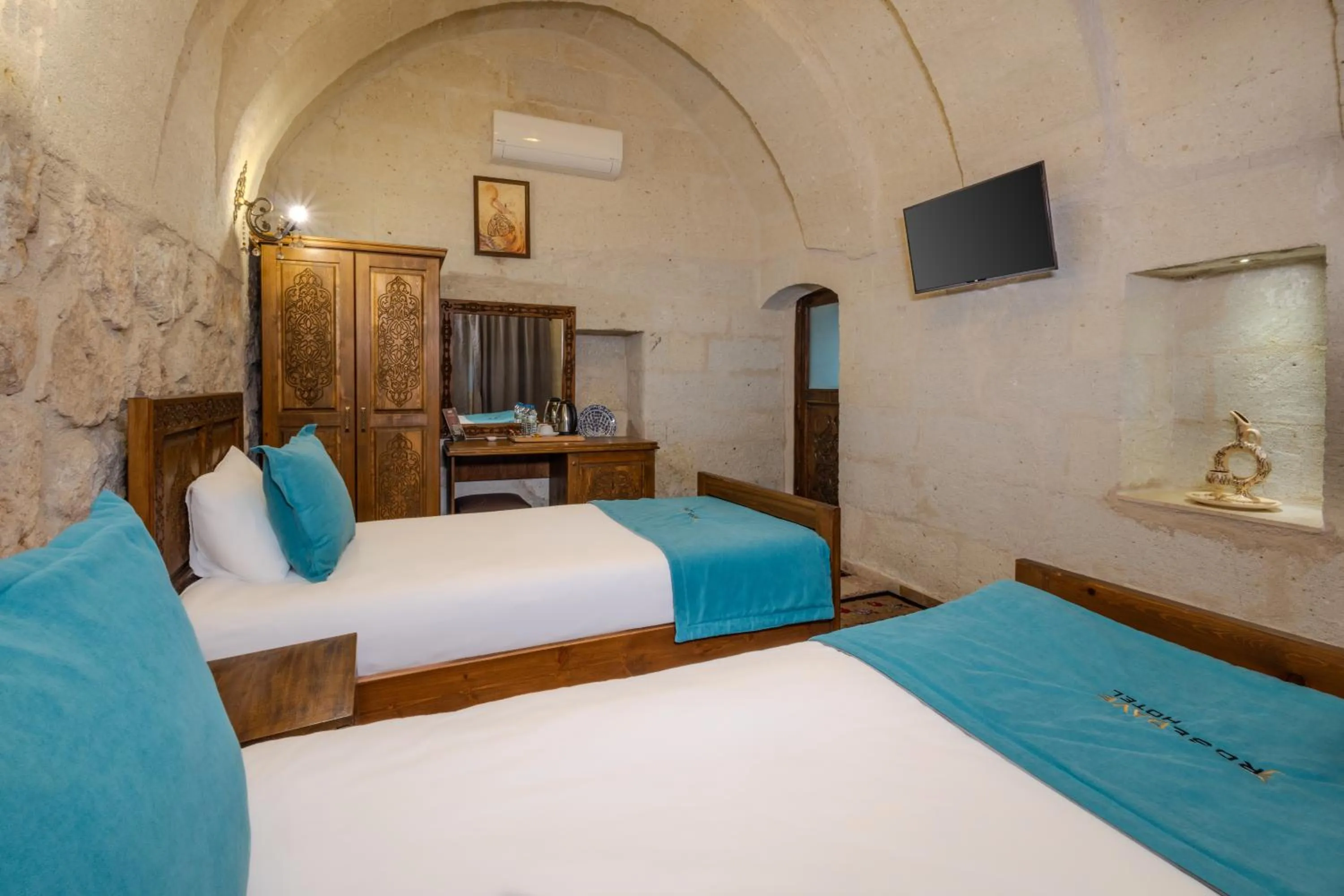 Bedroom, Bed in Angel Cappadocia Cave Hotel