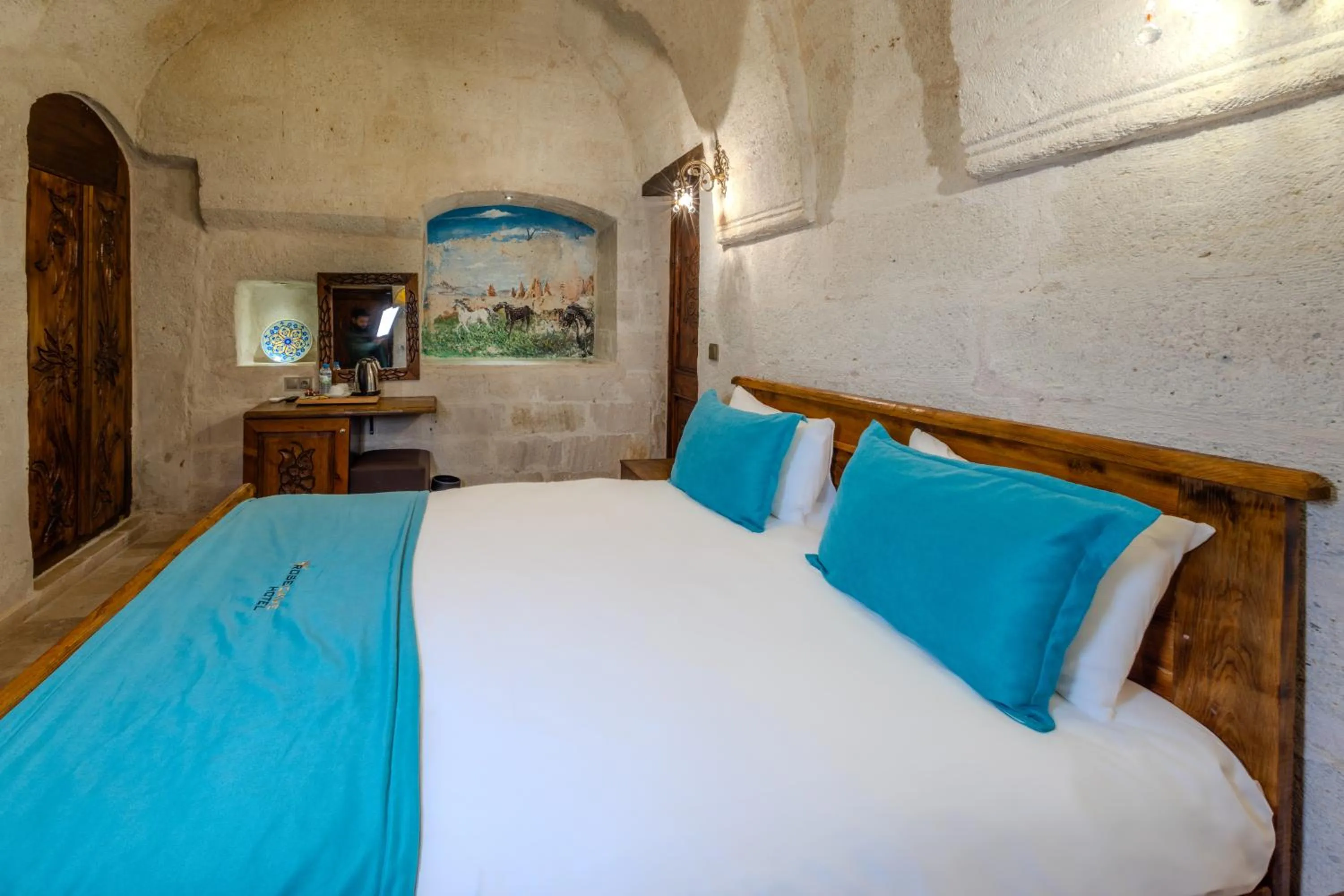 Bedroom, Bed in Angel Cappadocia Cave Hotel