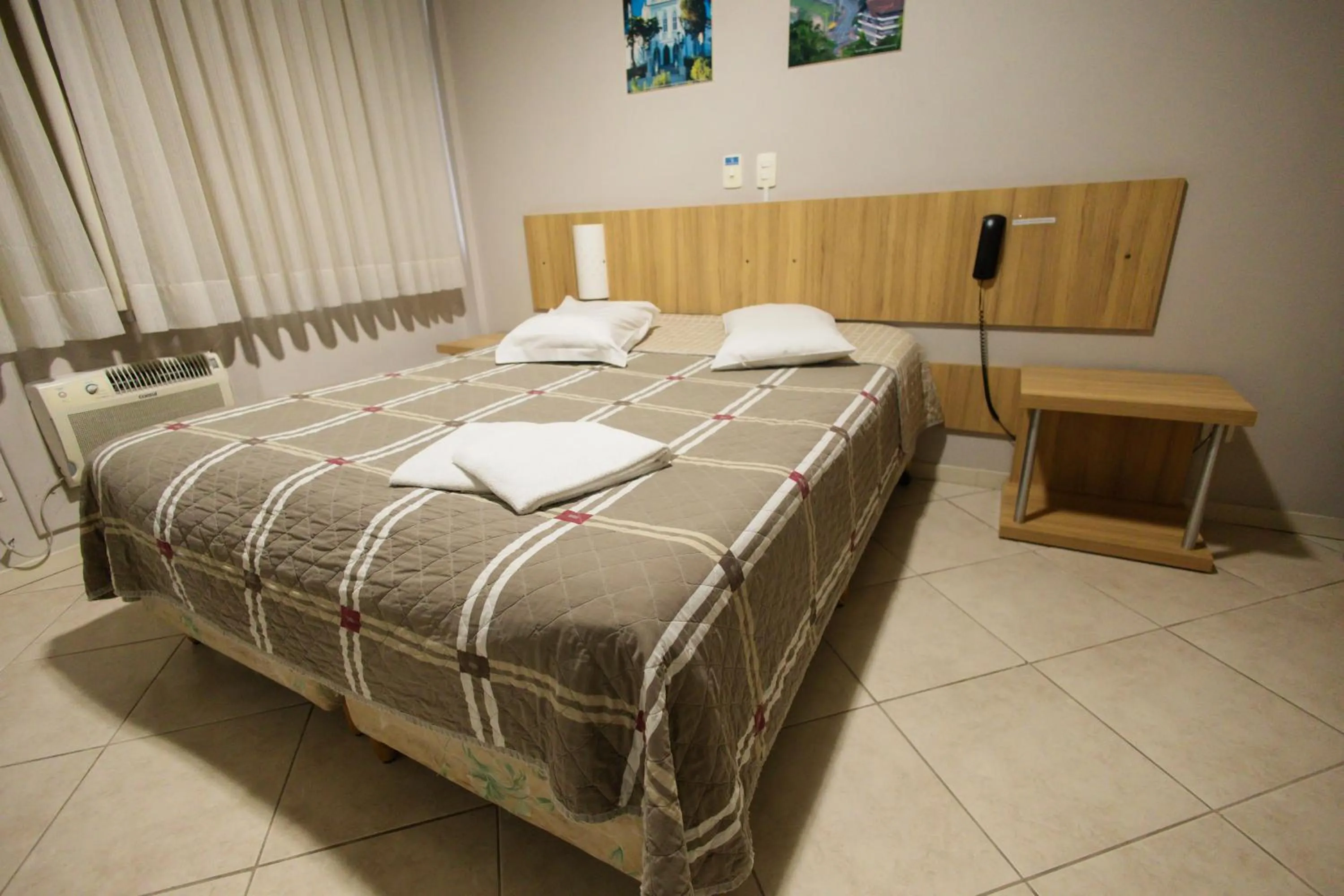 Bed in CHA Mime Hotel