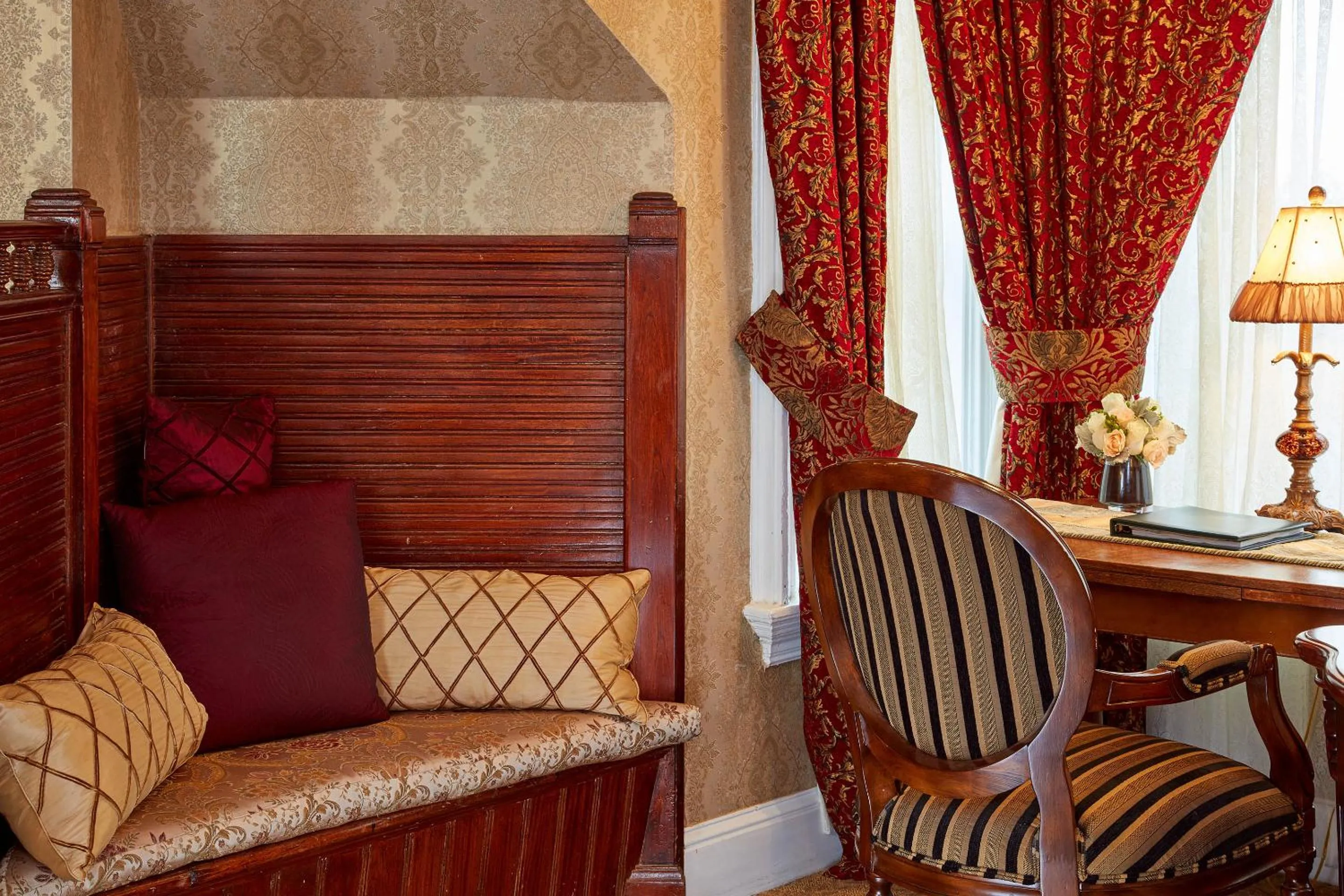 Seating area in Queen Anne