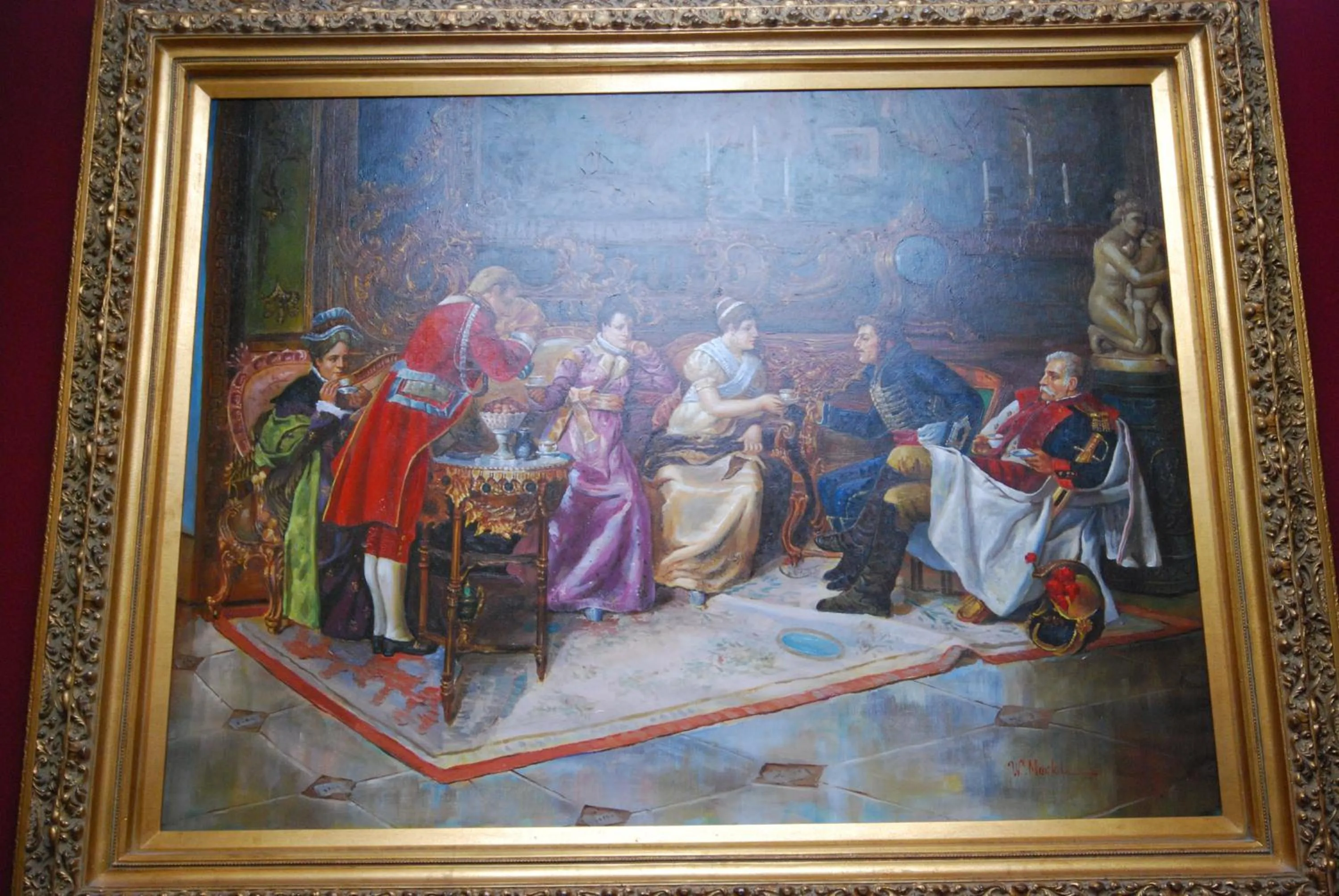 Decorative detail in Queen Anne