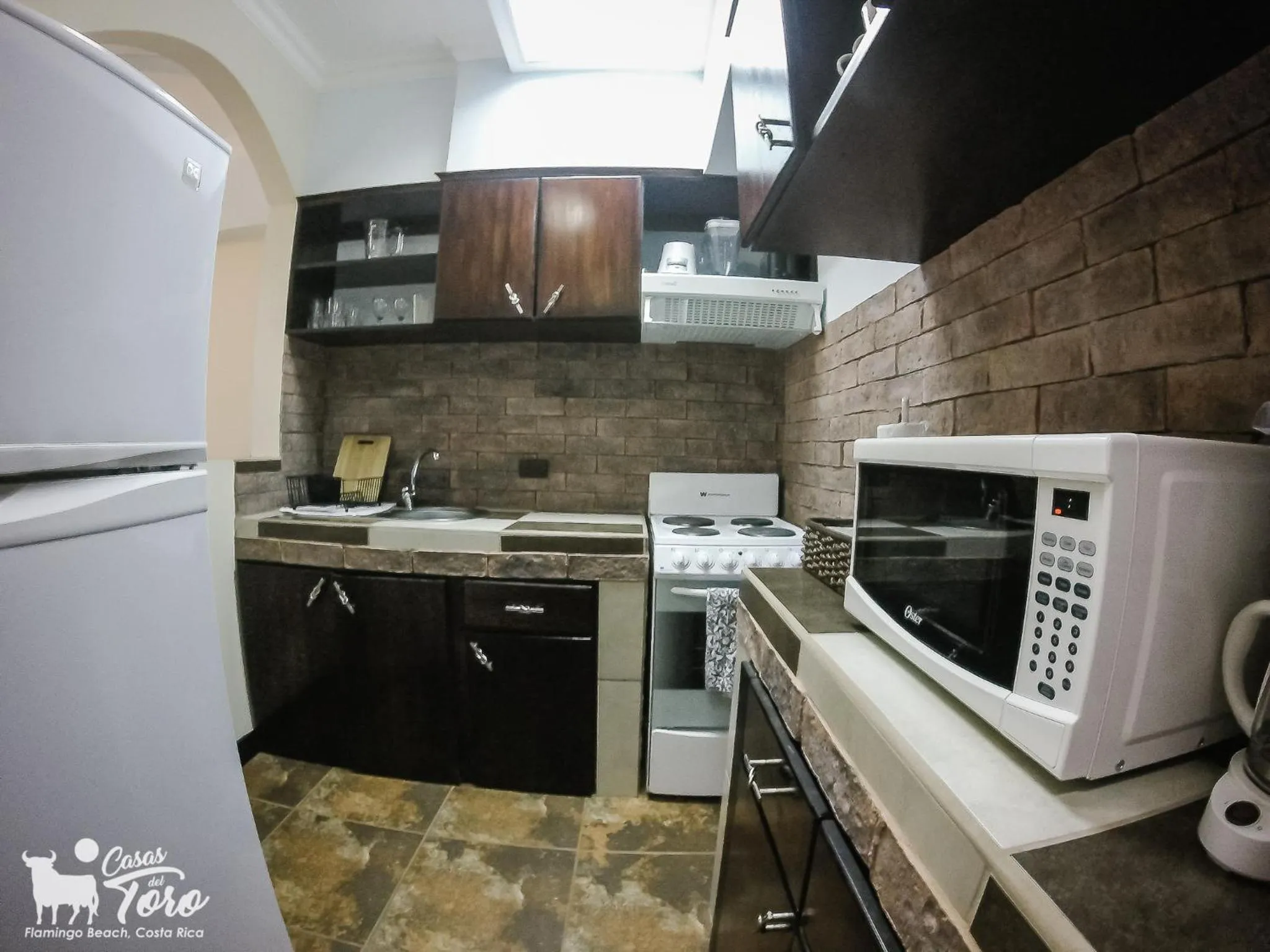 Kitchen or kitchenette in Casas del Toro Playa Flamingo