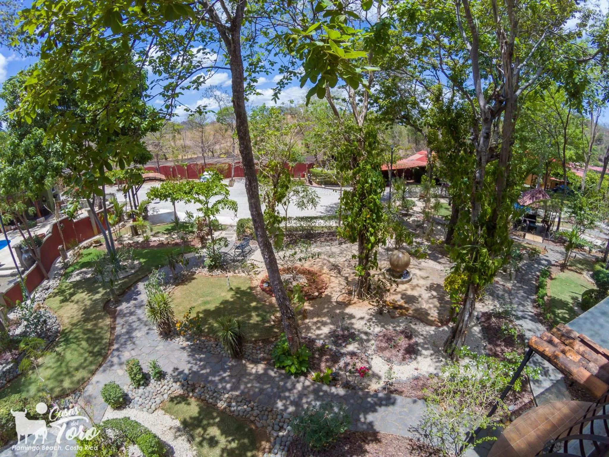 Garden in Casas del Toro Playa Flamingo