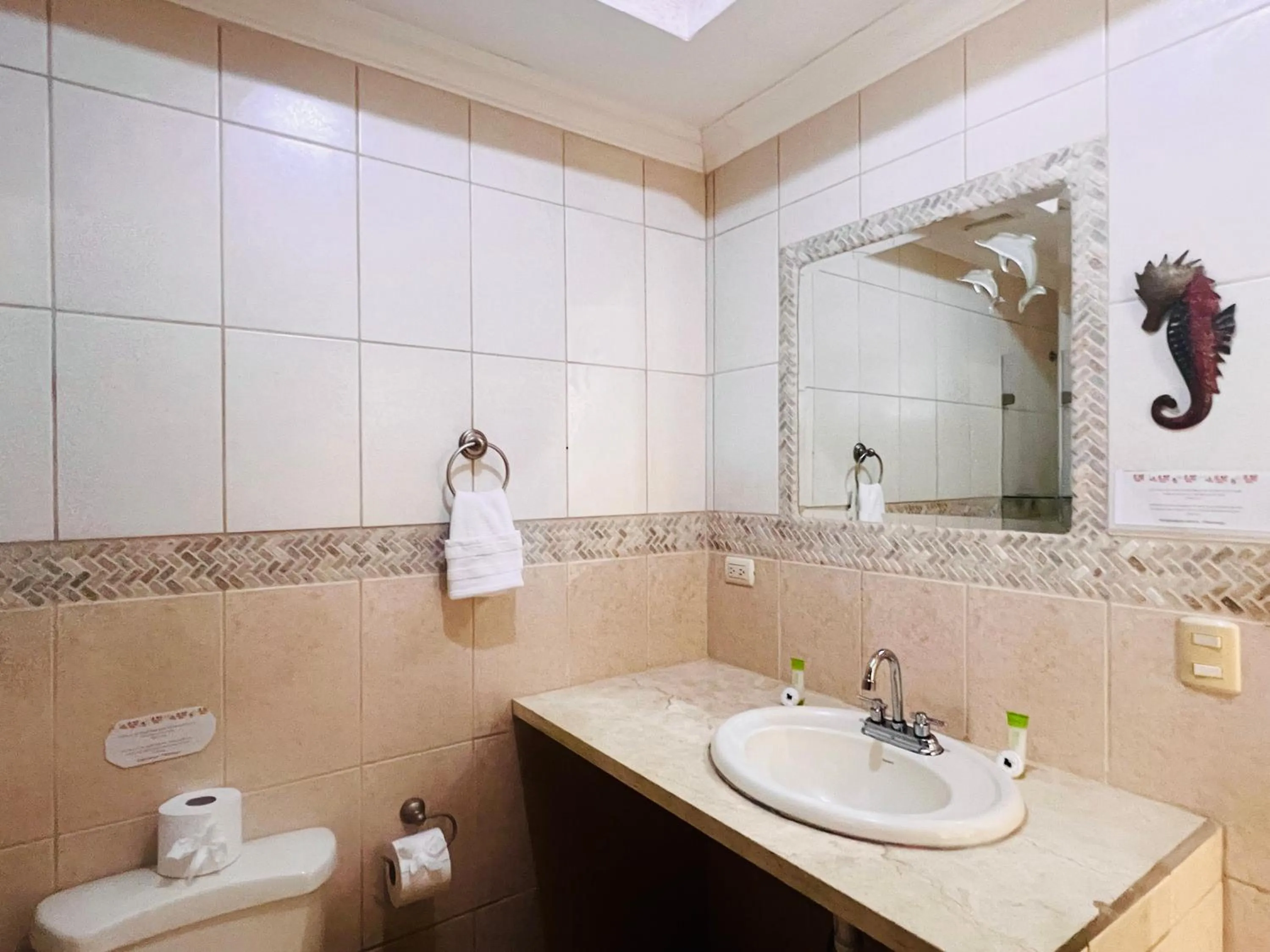 Shower in Casas del Toro Playa Flamingo