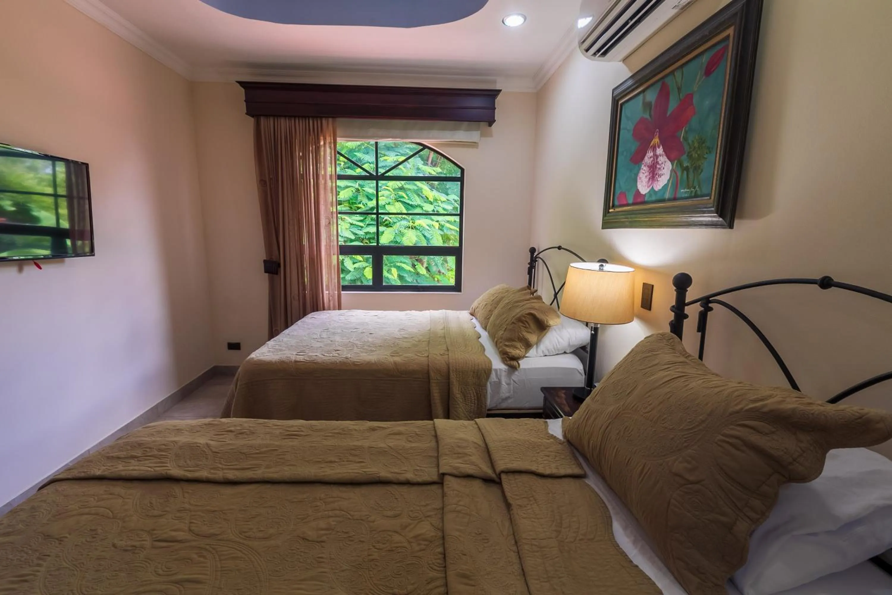 Bed in Casas del Toro Playa Flamingo