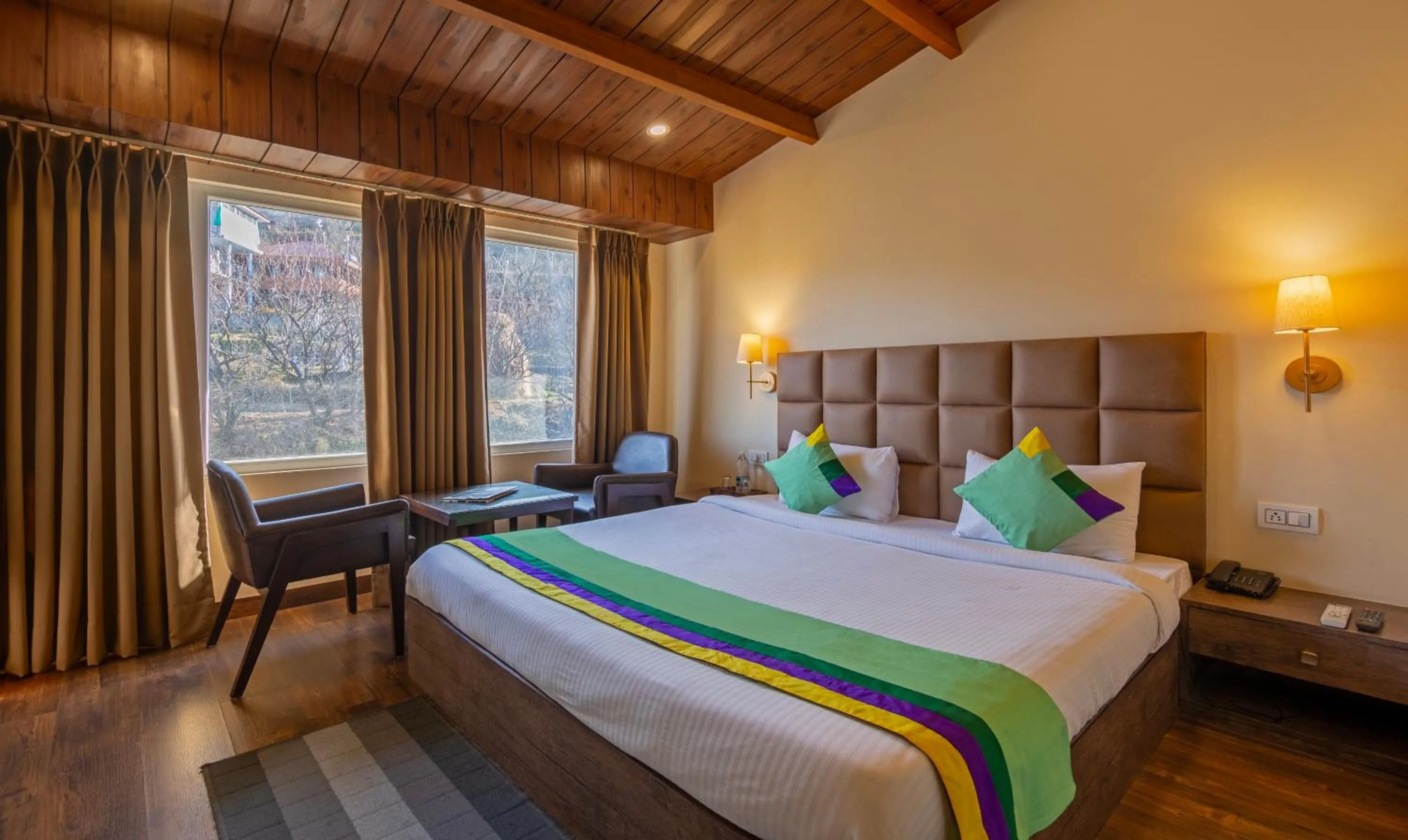 Standard Room in Treebo The Northern Retreat Resort With Mountain View