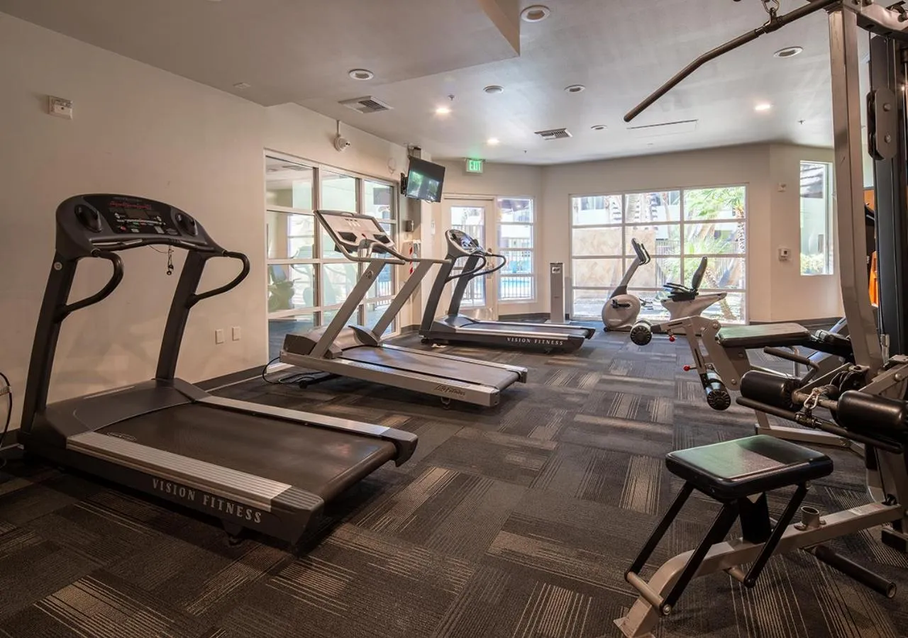 Fitness centre/facilities in Club de Soleil All-Suite Resort