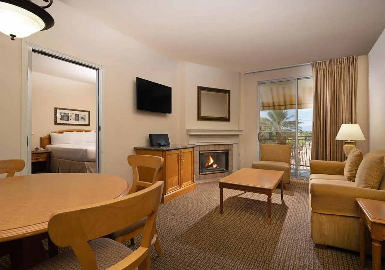 Living room in Club de Soleil All-Suite Resort