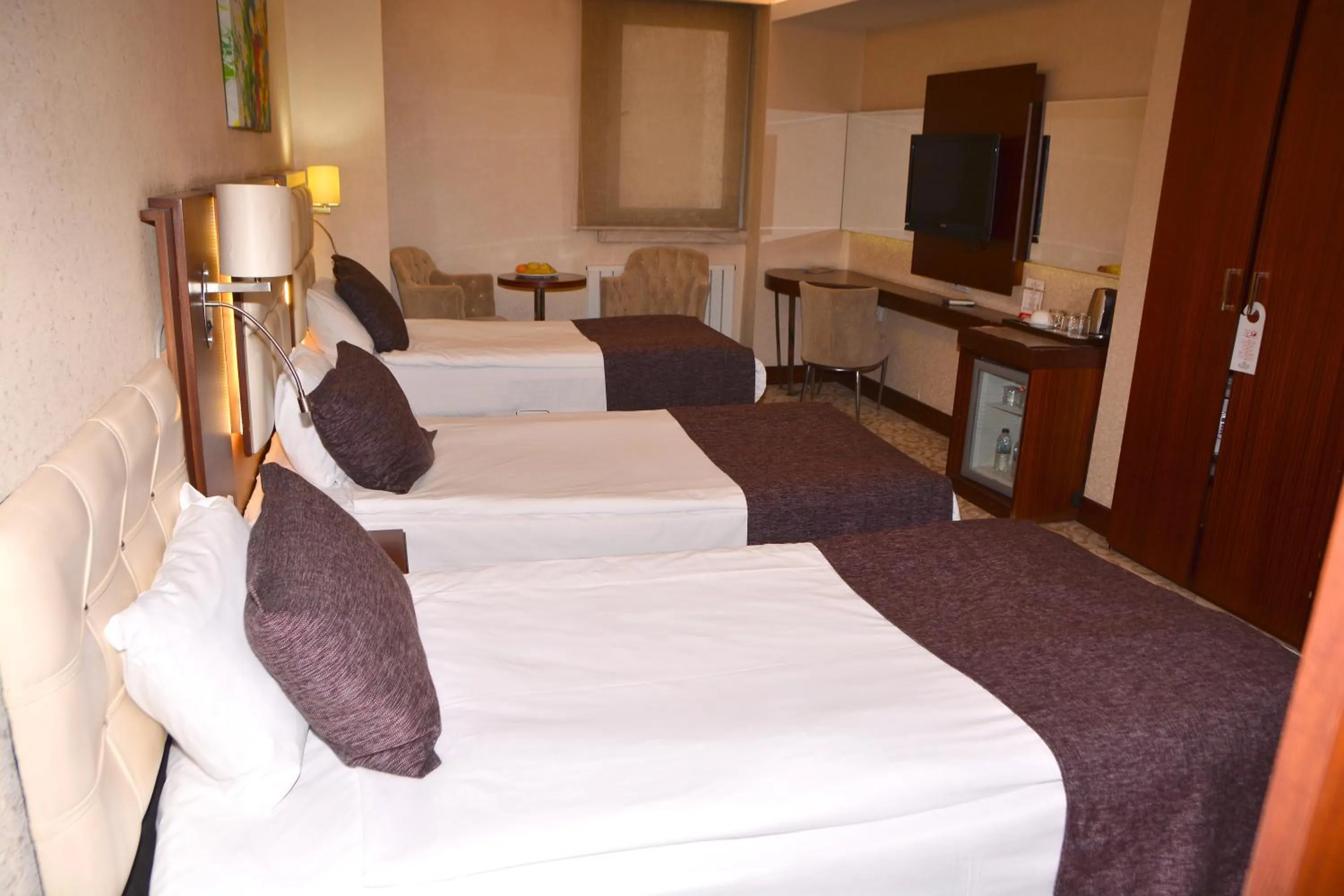 Photo of the whole room, Bed in Asrin Business Hotel Kızılay