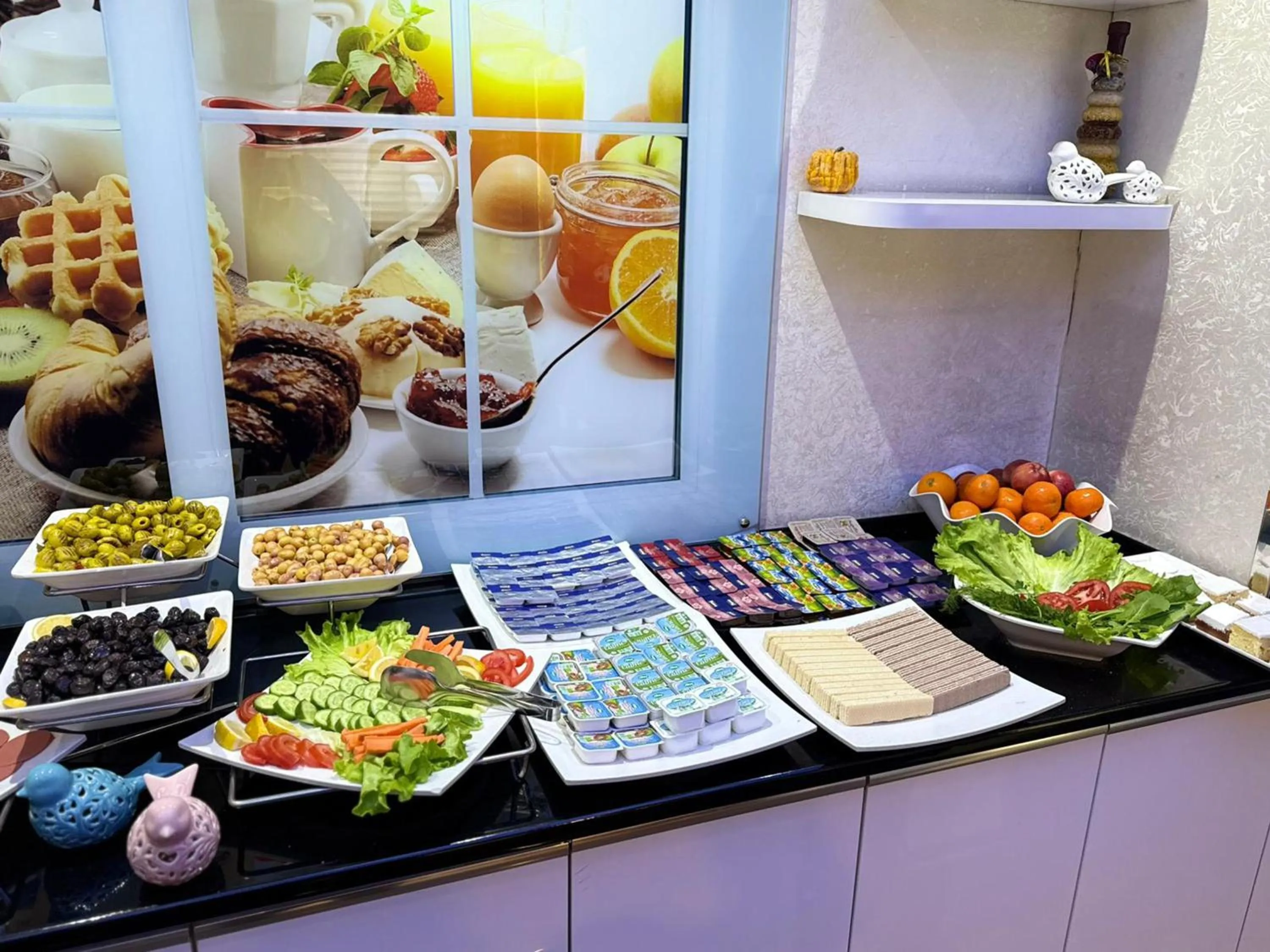 Buffet breakfast in Asrin Business Hotel Kızılay