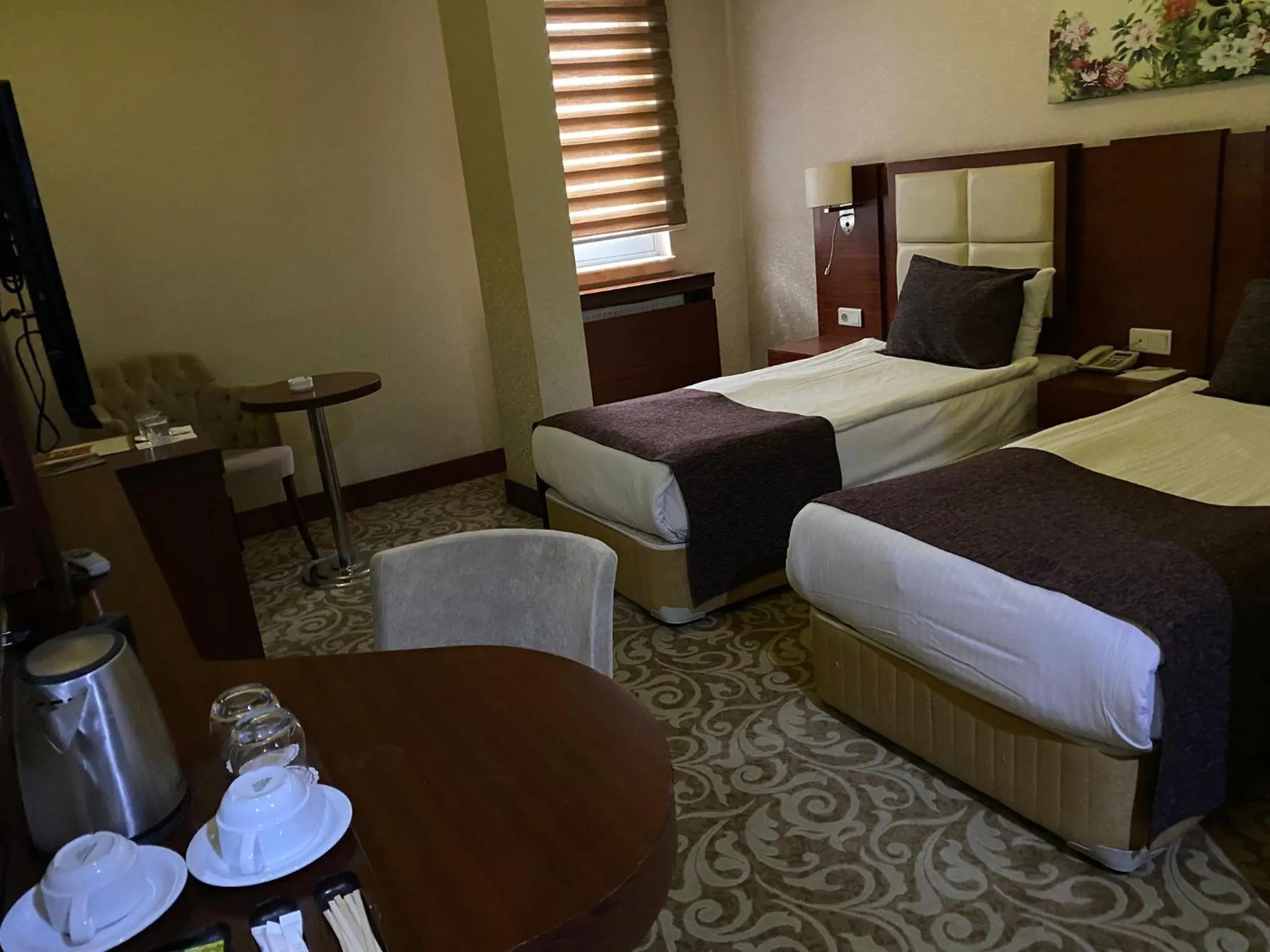 Bed in Asrin Business Hotel Kızılay