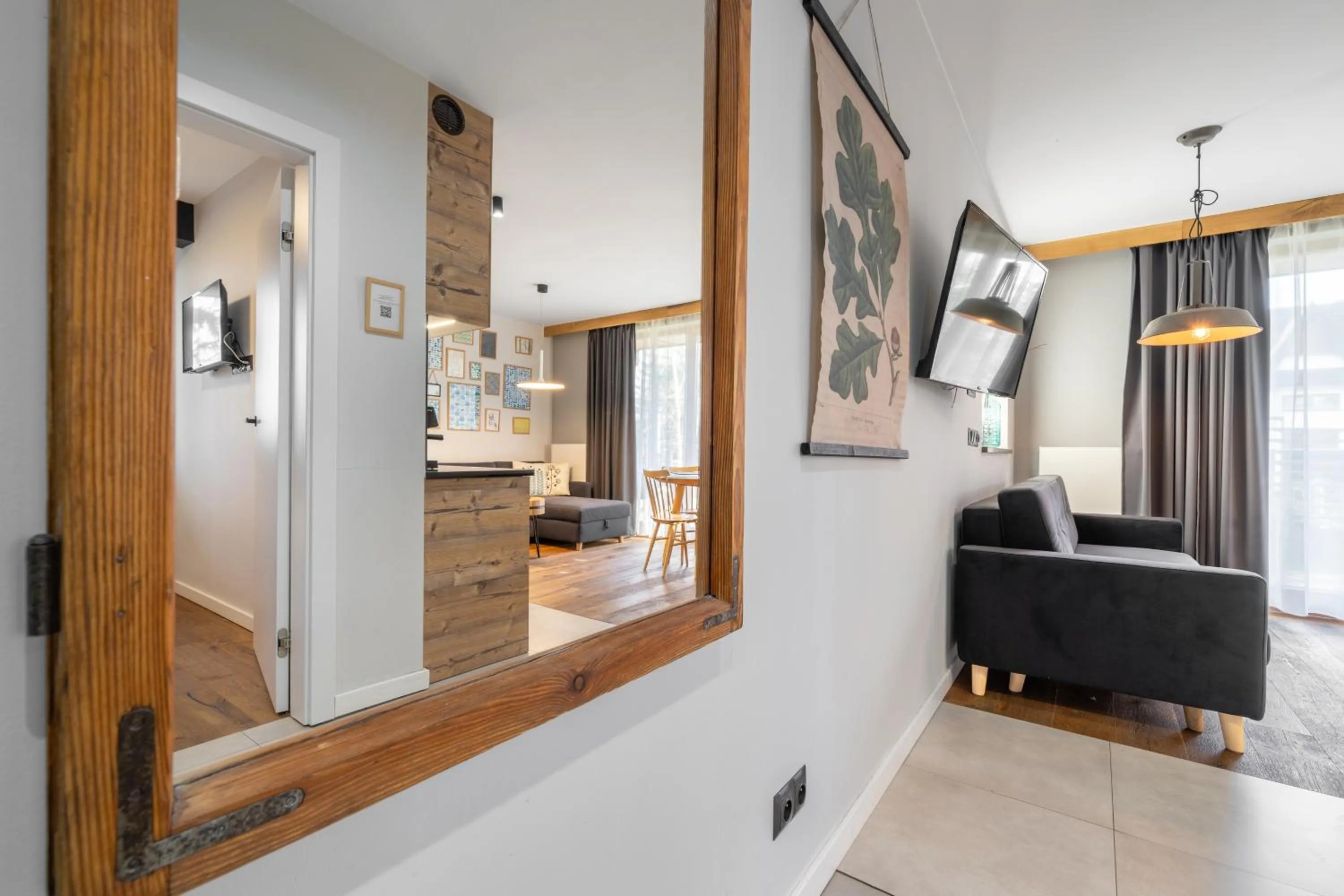 Living room, Bed in Green Deer Premium