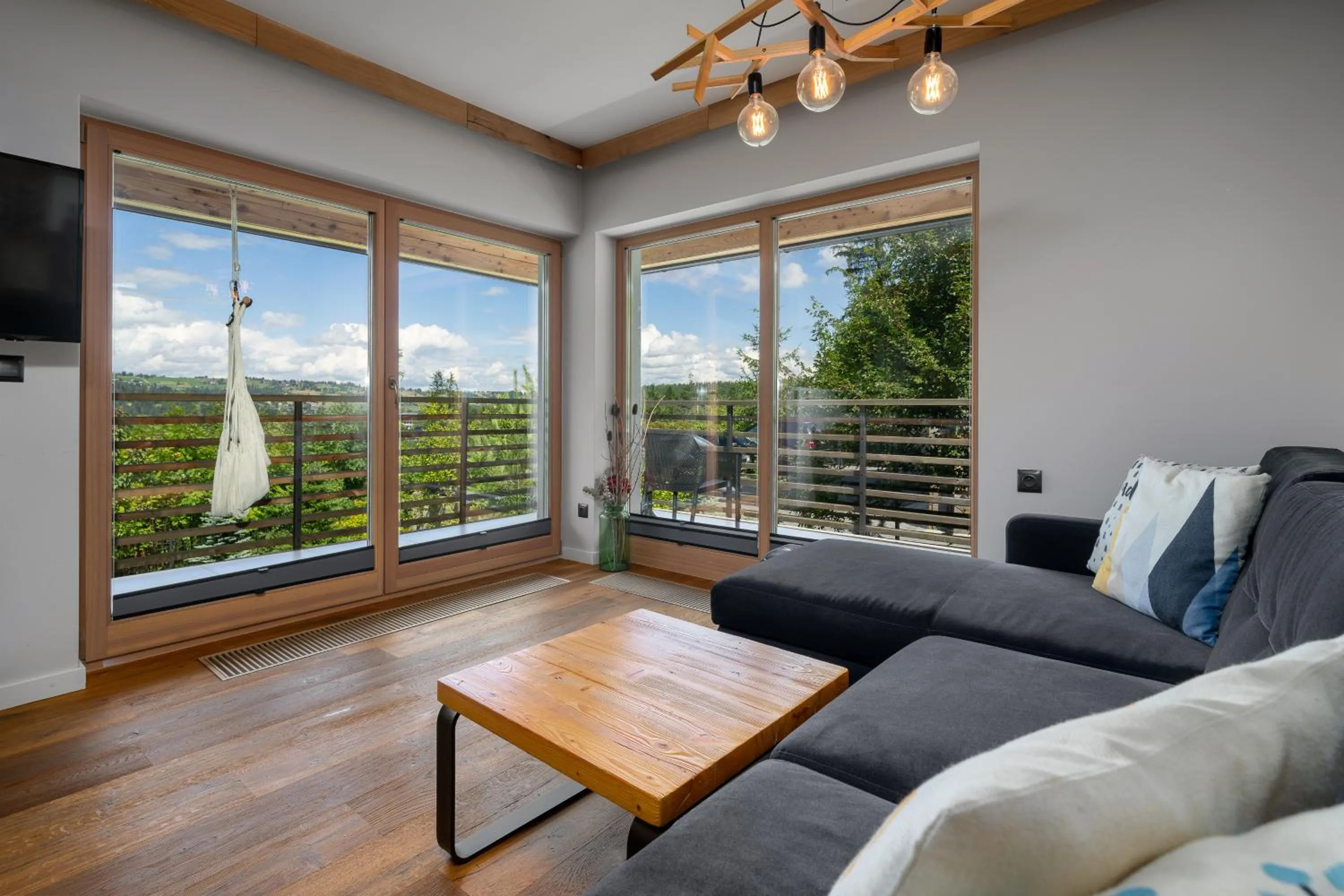 Living room in Green Deer Premium