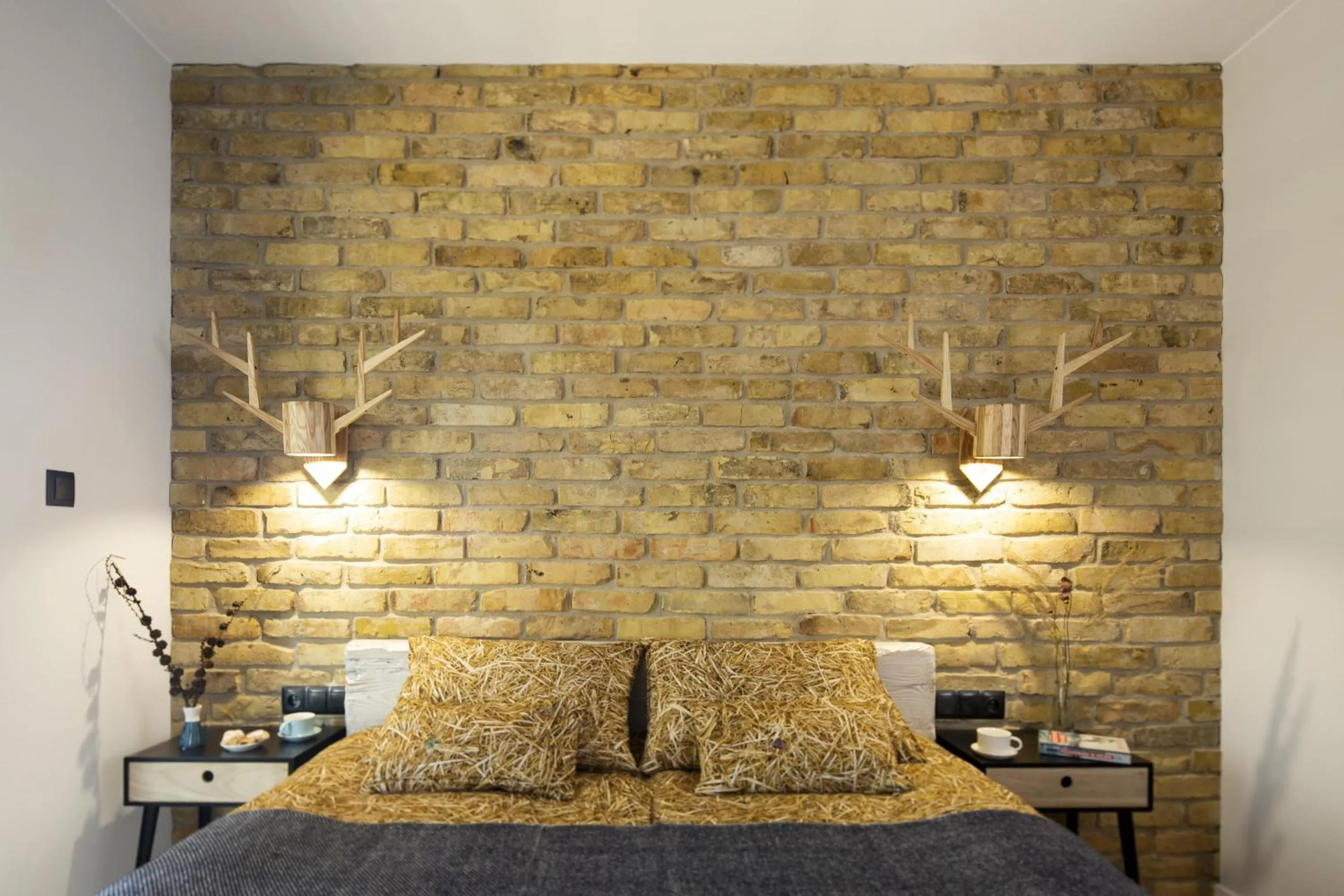 Bed in Green Deer Premium