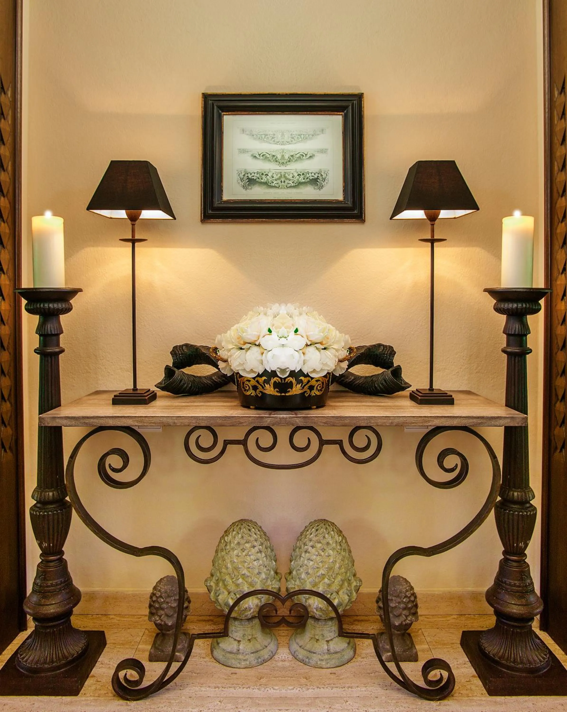 Decorative detail in Boutiquehotel Säumler