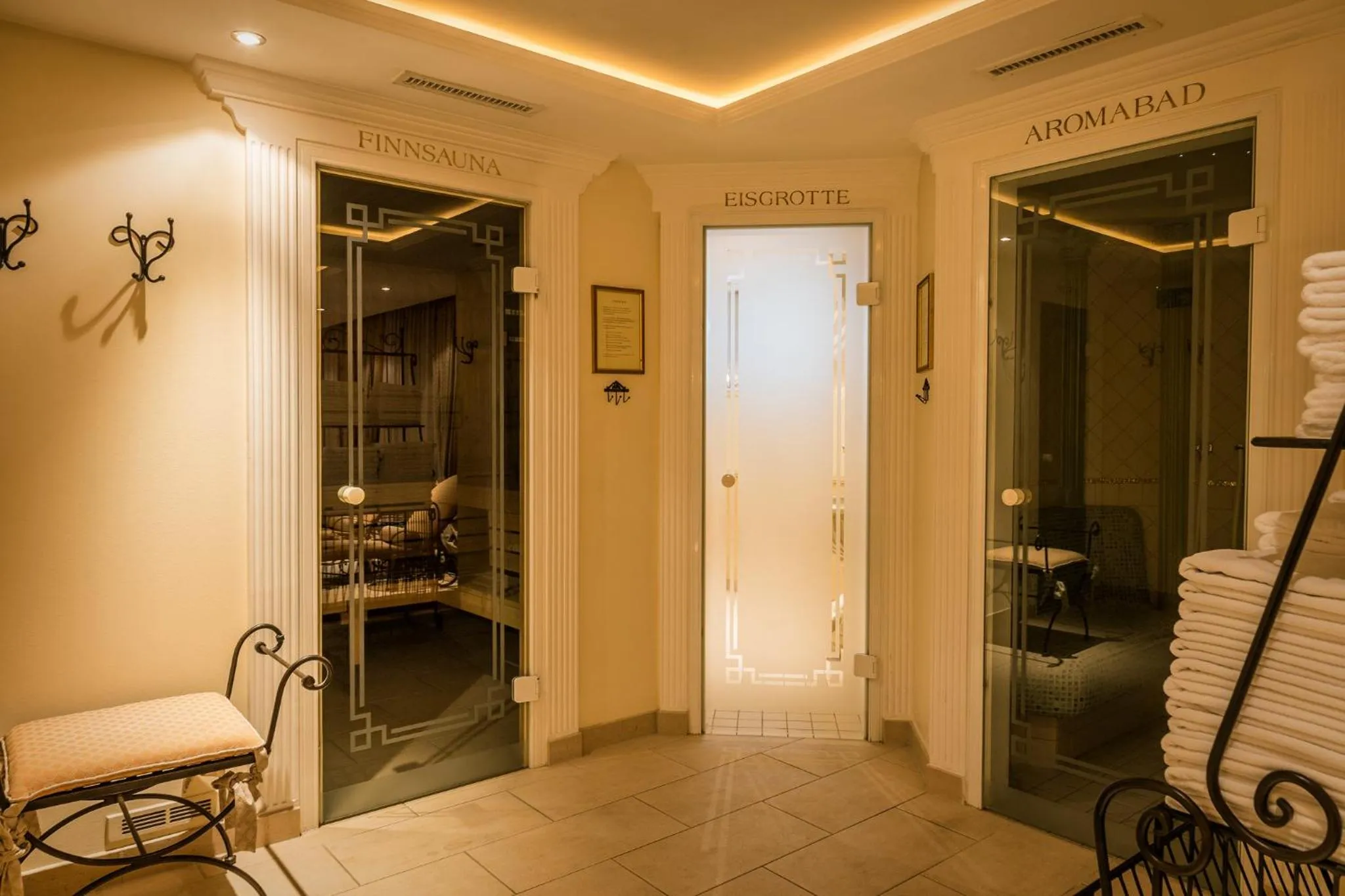 Sauna in Boutiquehotel Säumler