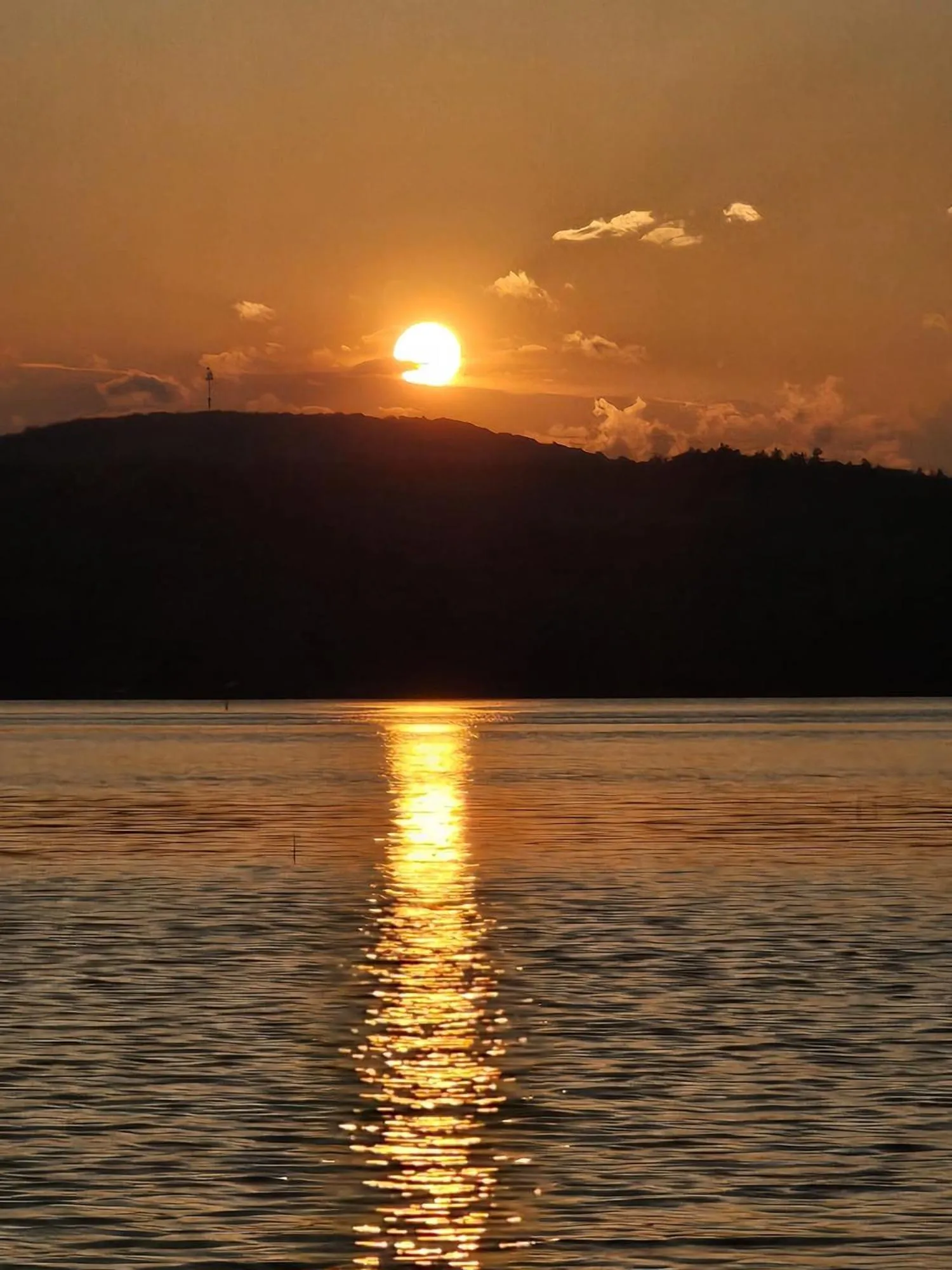 Sunset in Lake Shore Farm Inn