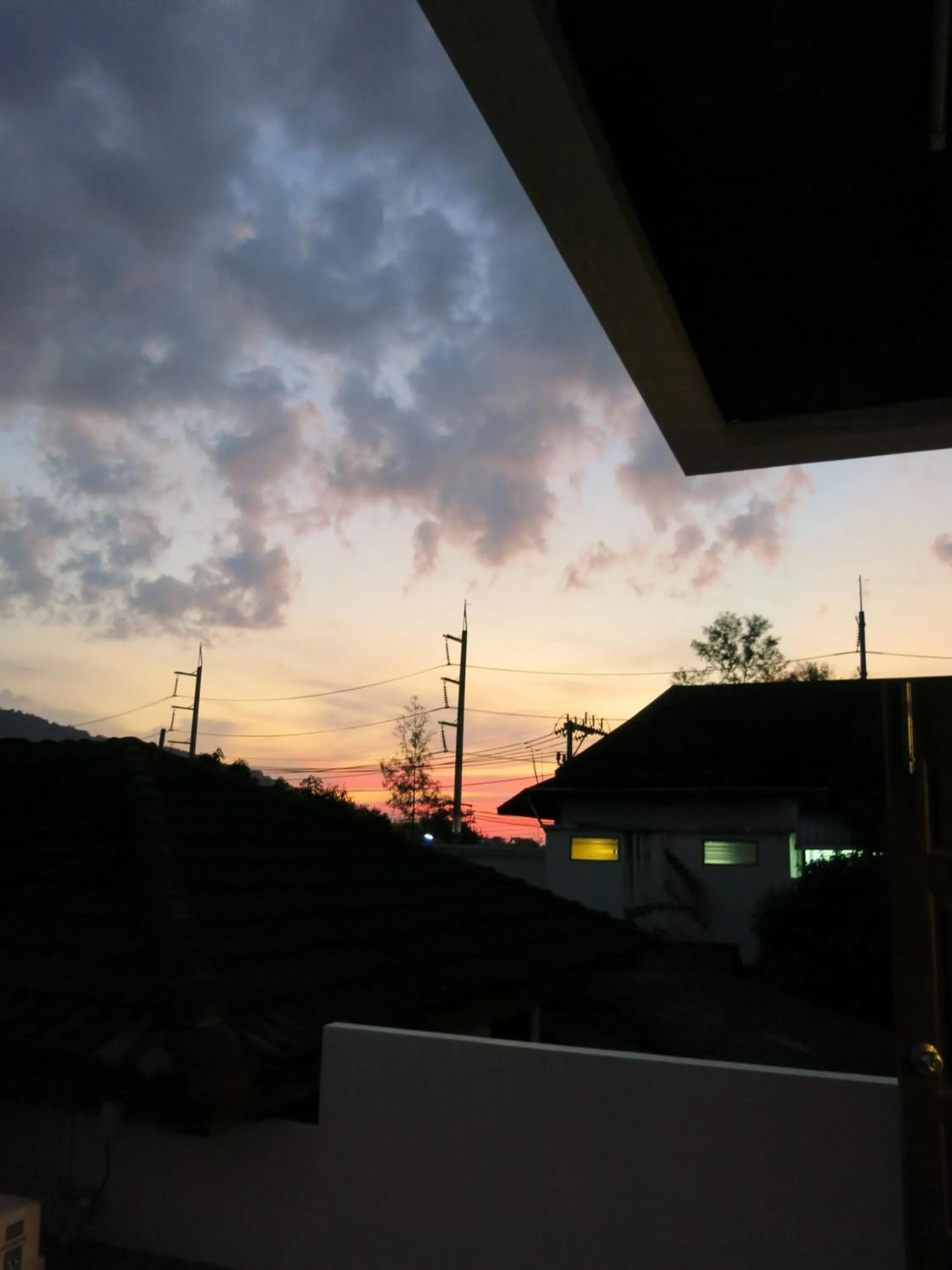 Balcony/Terrace in Niece Hostel Phuket - Bangtao Beach