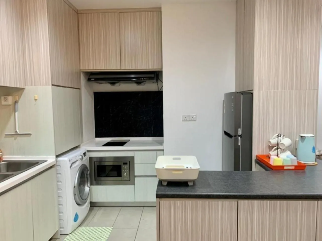 Kitchen or kitchenette in My Misto Homestay, Riverson Soho