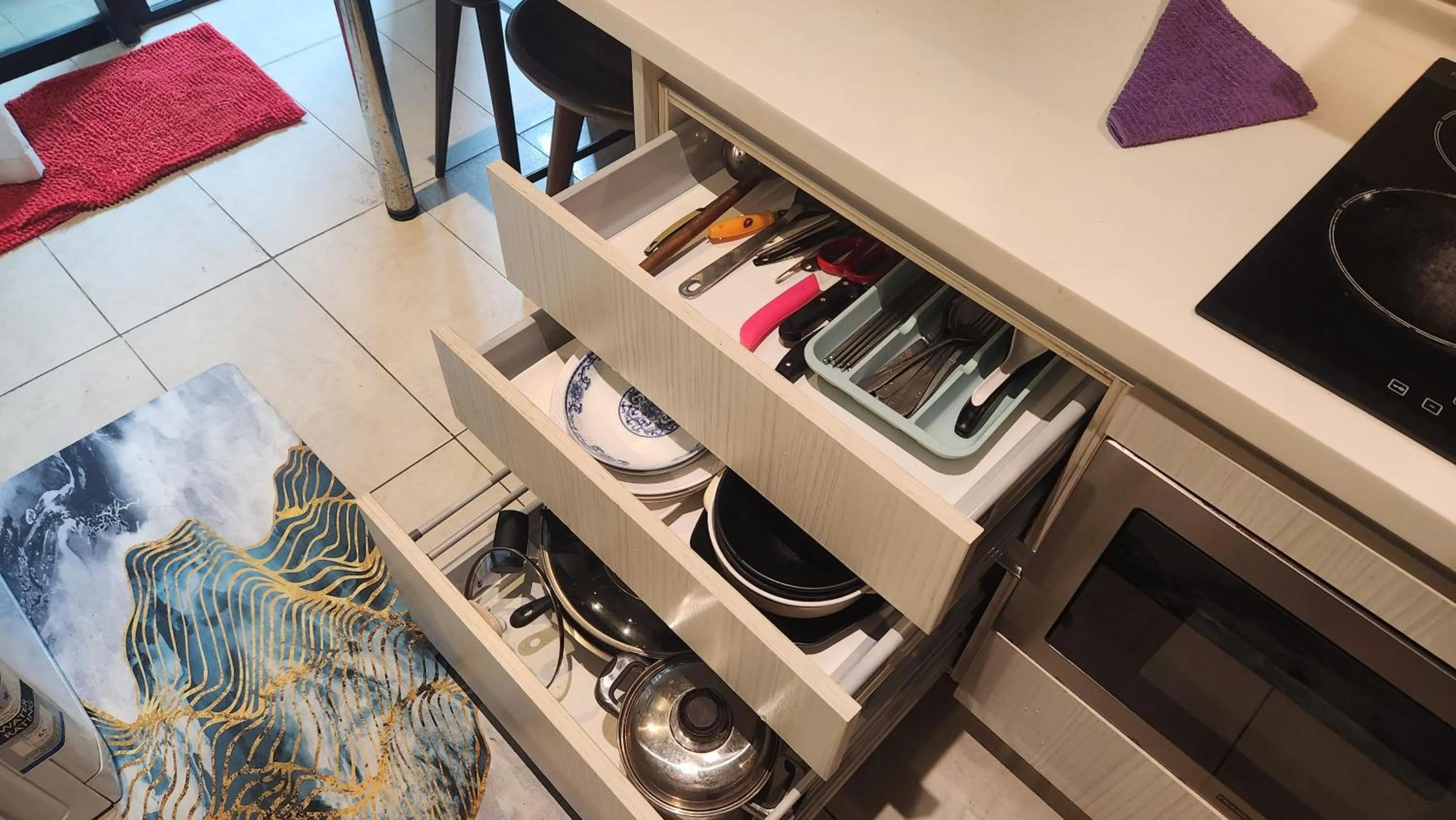 Kitchen or kitchenette in My Misto Homestay, Riverson Soho