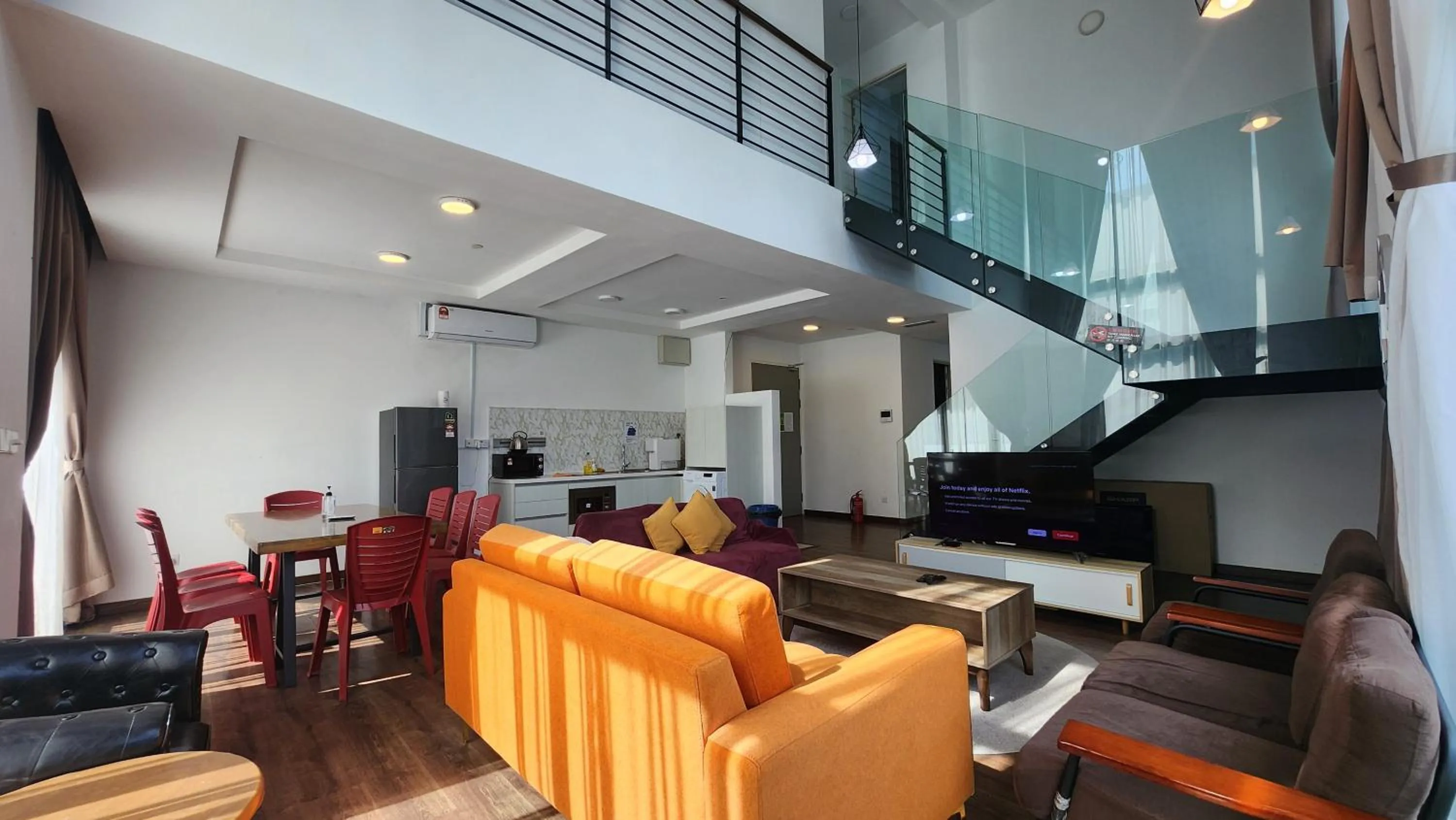 Living room in My Misto Homestay, Riverson Soho