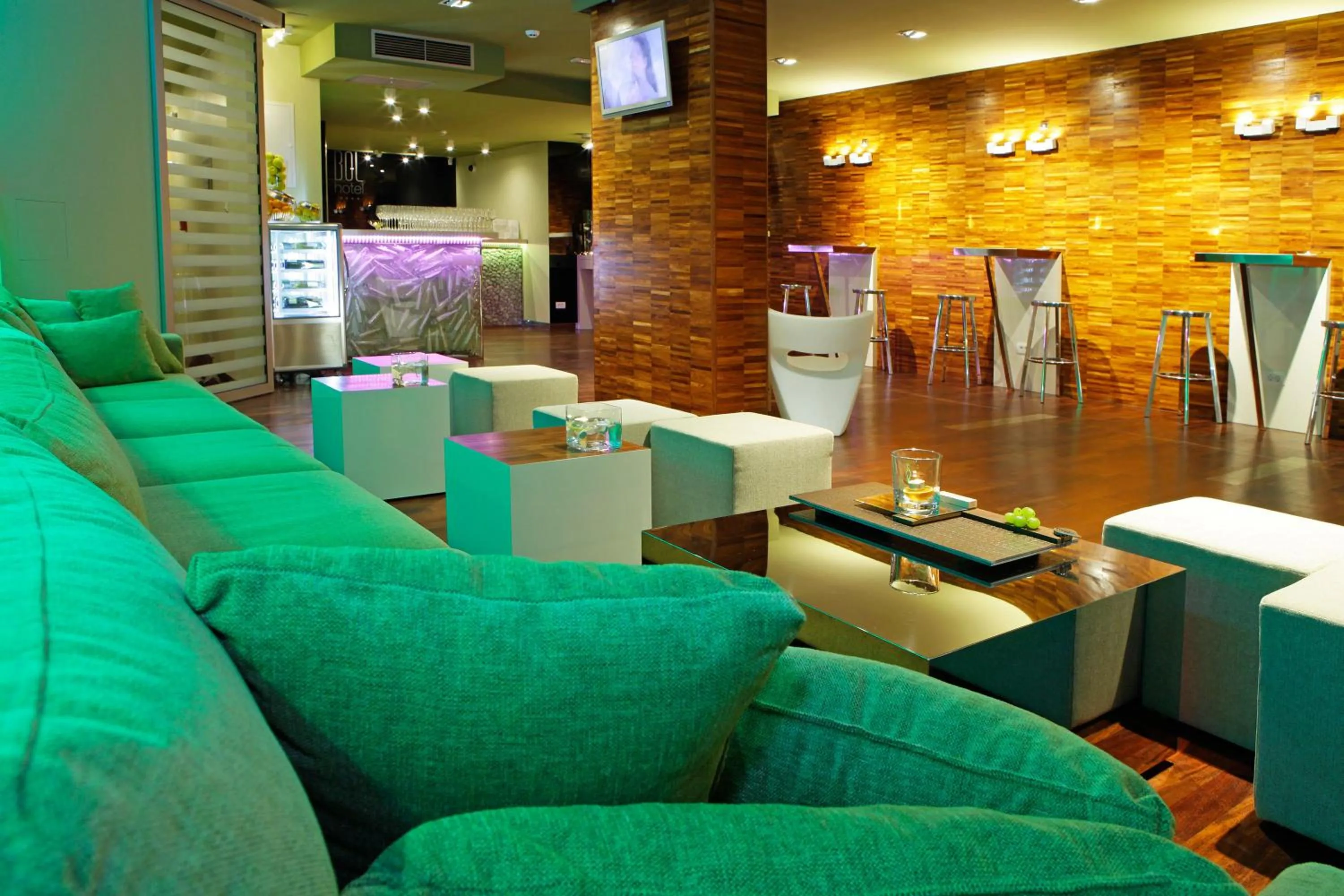 Communal lounge/ TV room in Boutique Hotel Bol