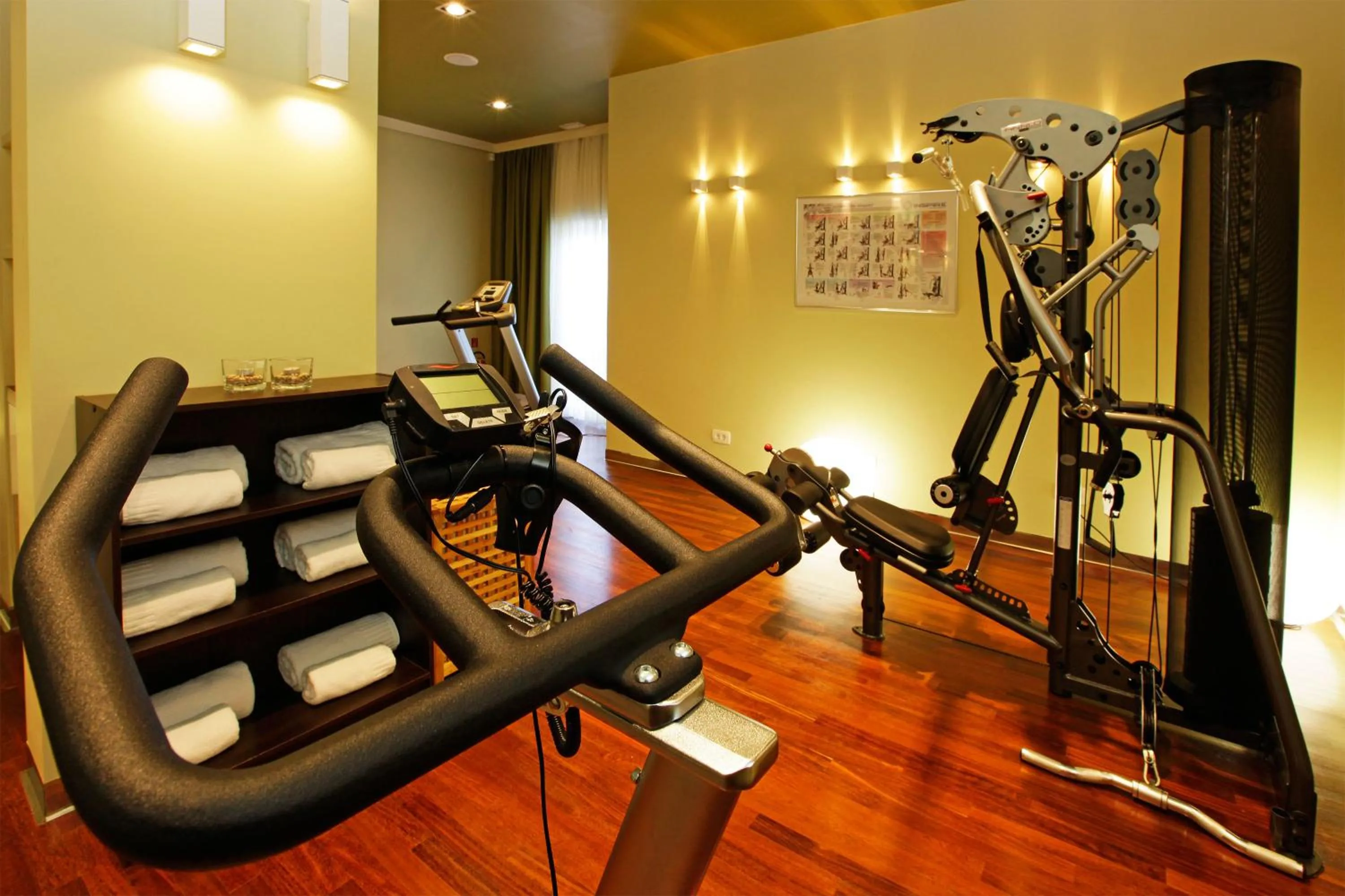 Fitness centre/facilities in Boutique Hotel Bol